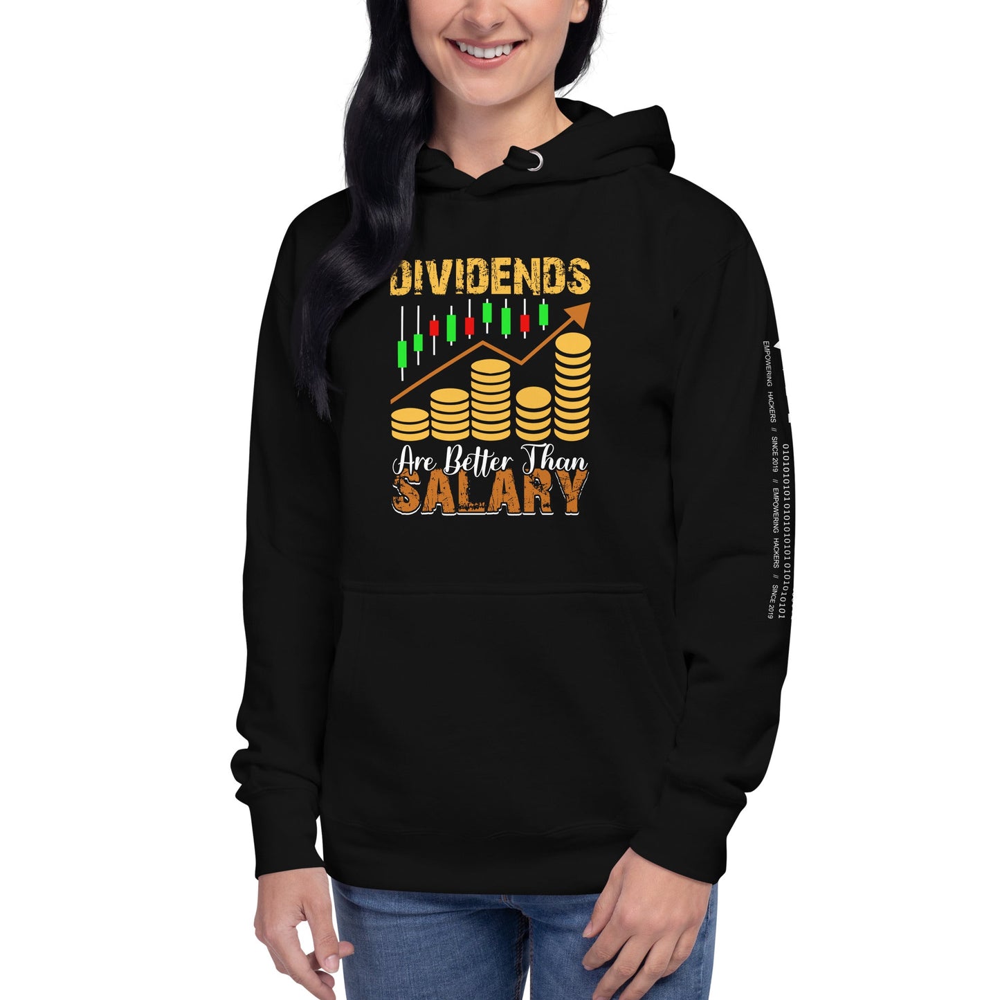 Dividends are Better than Salary - Unisex Hoodie by DarkByteGear
