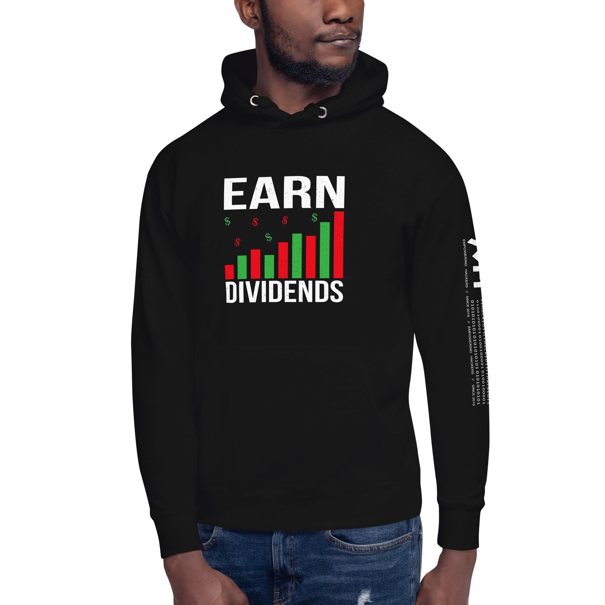 Earn Dividends - Unisex Hoodie by DarkByteGear