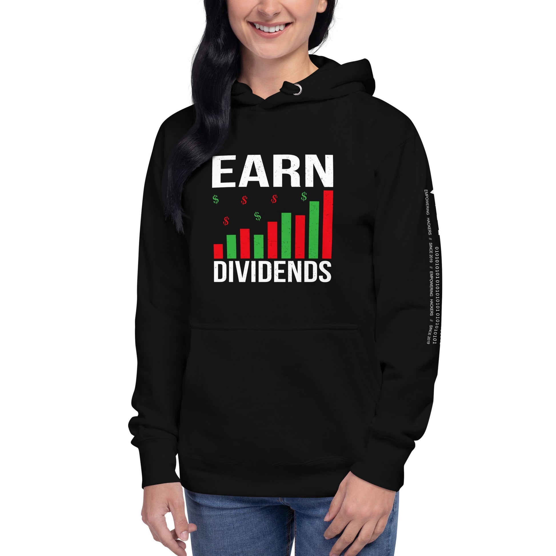 Earn Dividends - Unisex Hoodie by DarkByteGear