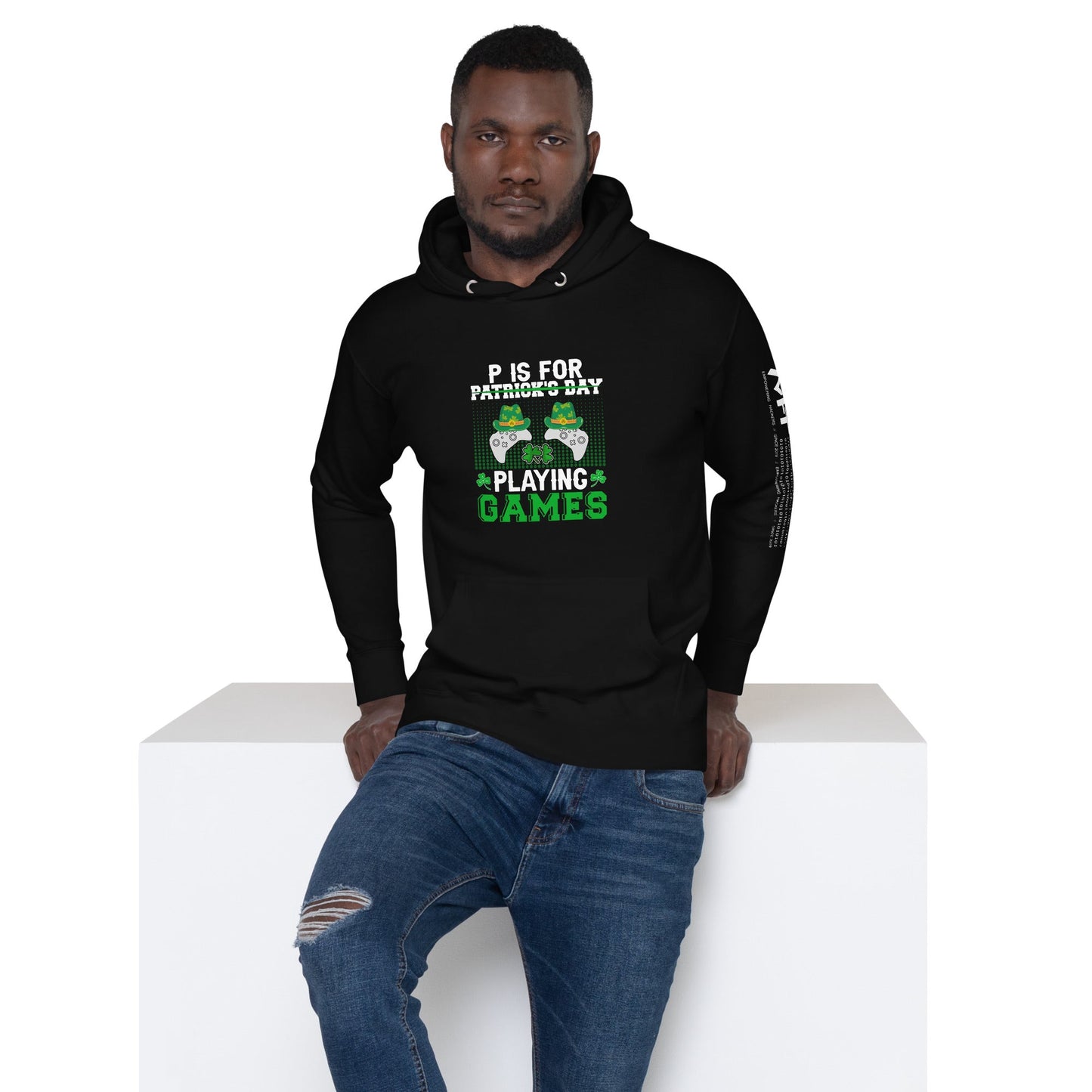 P is for "Playing Games" - Unisex Hoodie by DarkByteGear