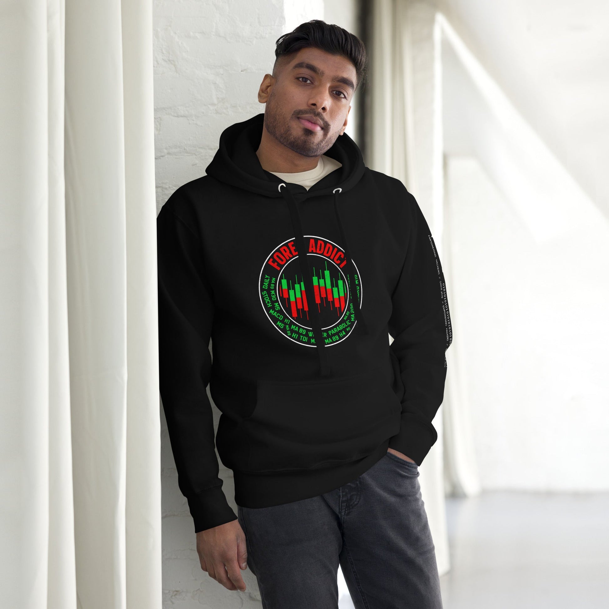 Forex Addict ( RK ) - Unisex Hoodie by DarkByteGear