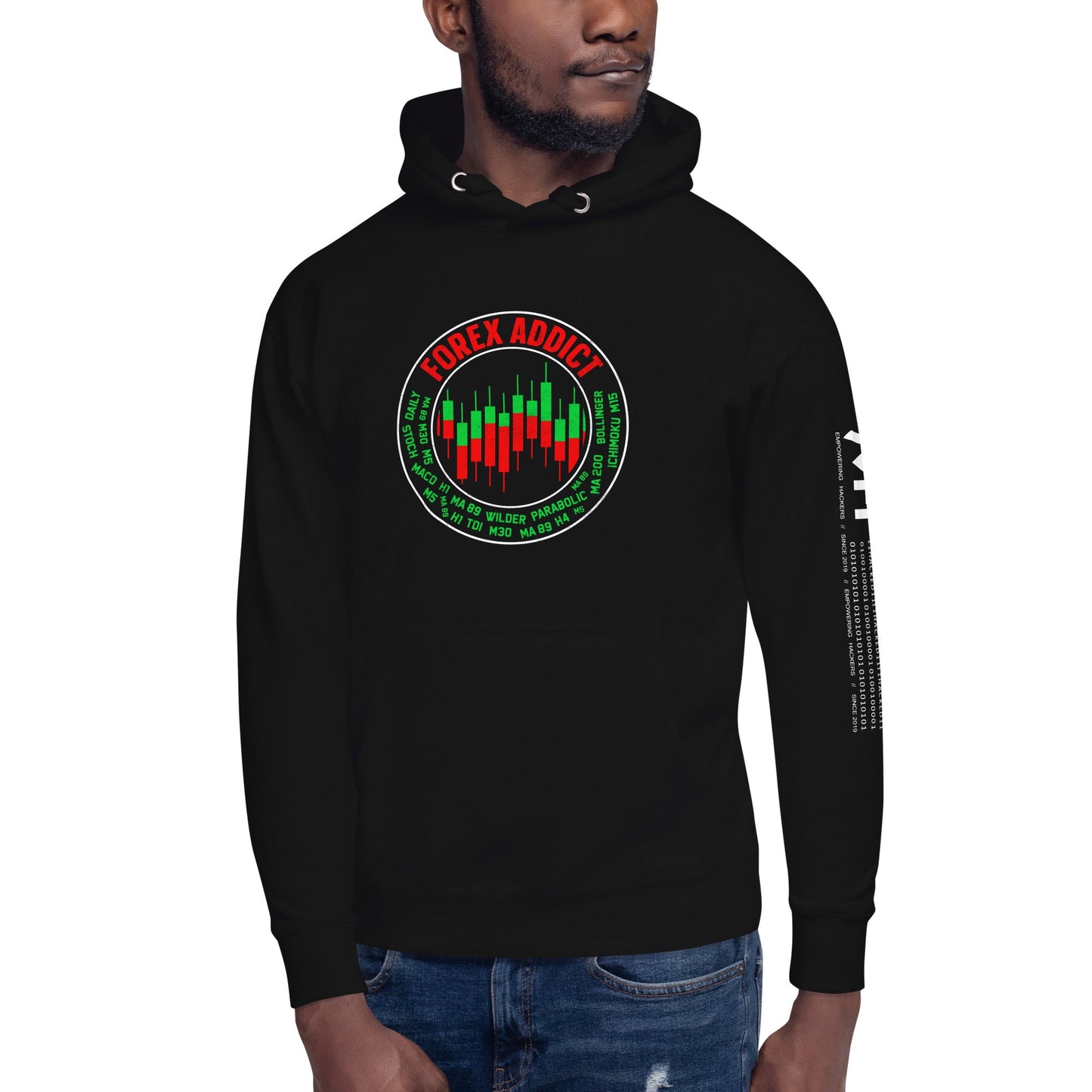 Forex Addict ( RK ) - Unisex Hoodie by DarkByteGear
