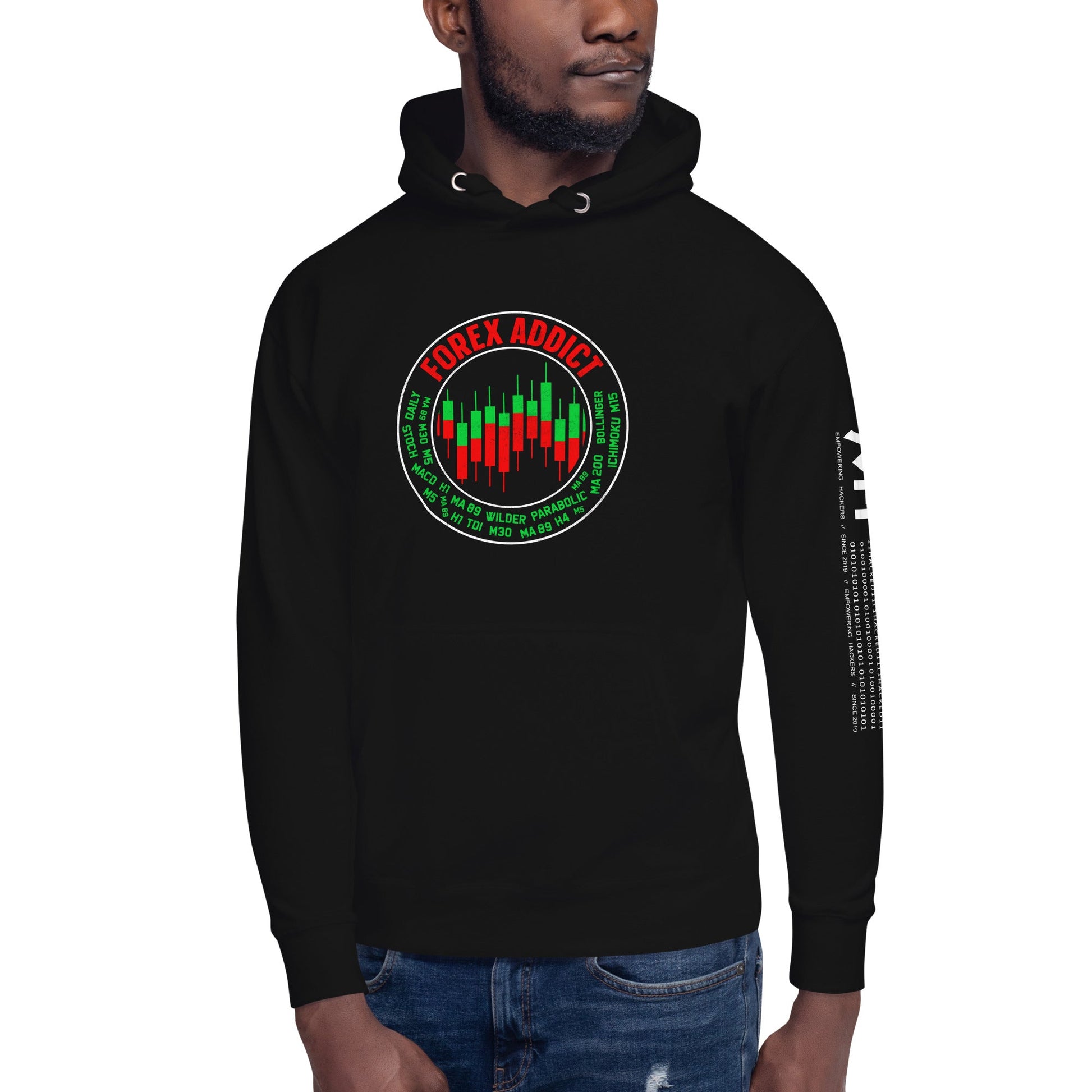 Forex Addict ( RK ) - Unisex Hoodie by DarkByteGear