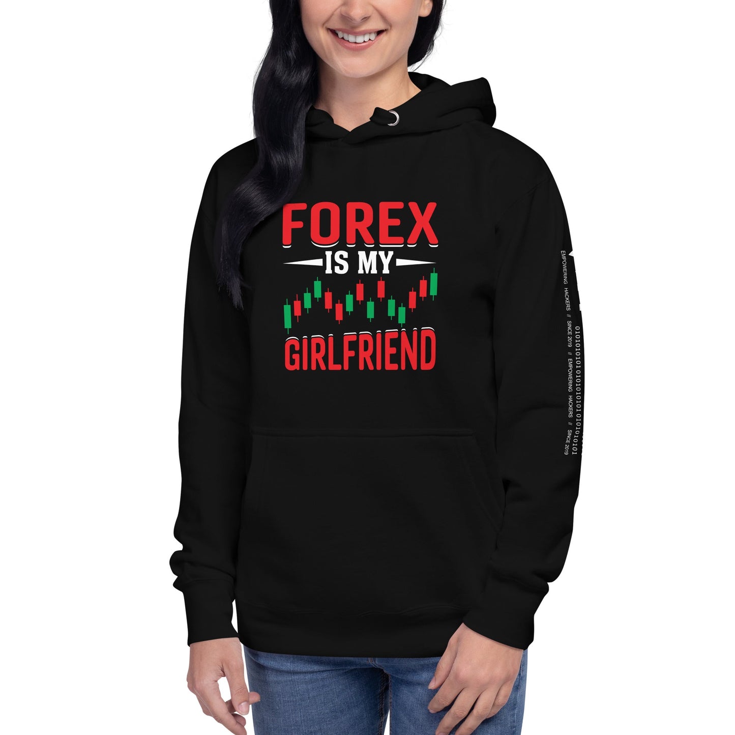 Forex is my Girlfriend - Unisex Hoodie by DarkByteGear
