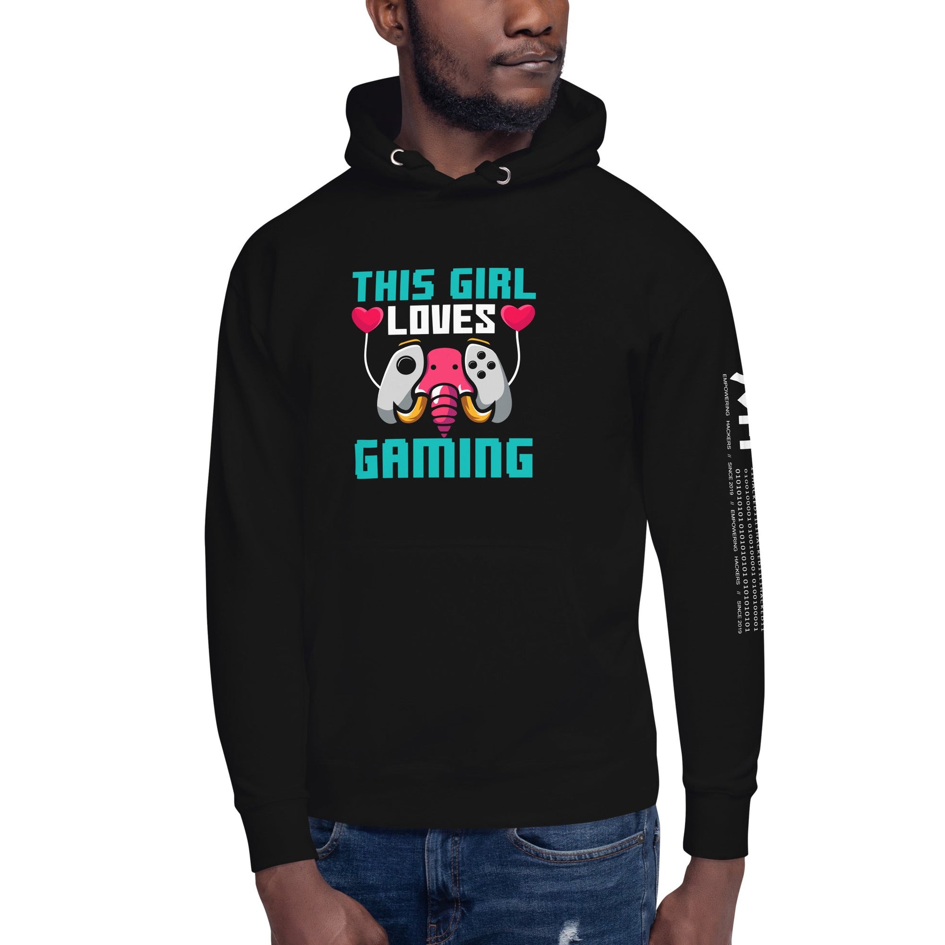 This girl Loves video games ( RiMa ) - Unisex Hoodie by DarkByteGear