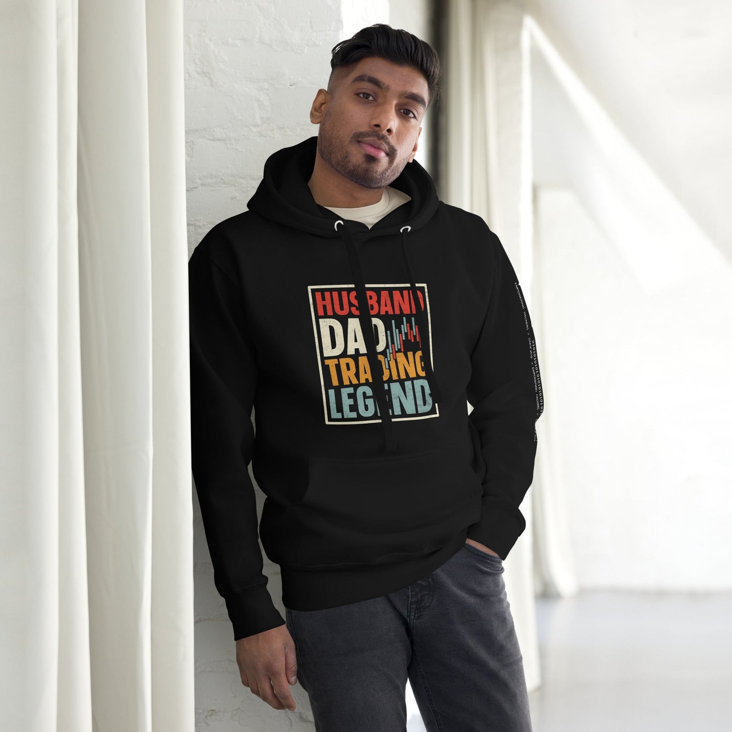 Husband, Dad, Trading Legend - Unisex Hoodie by DarkByteGear