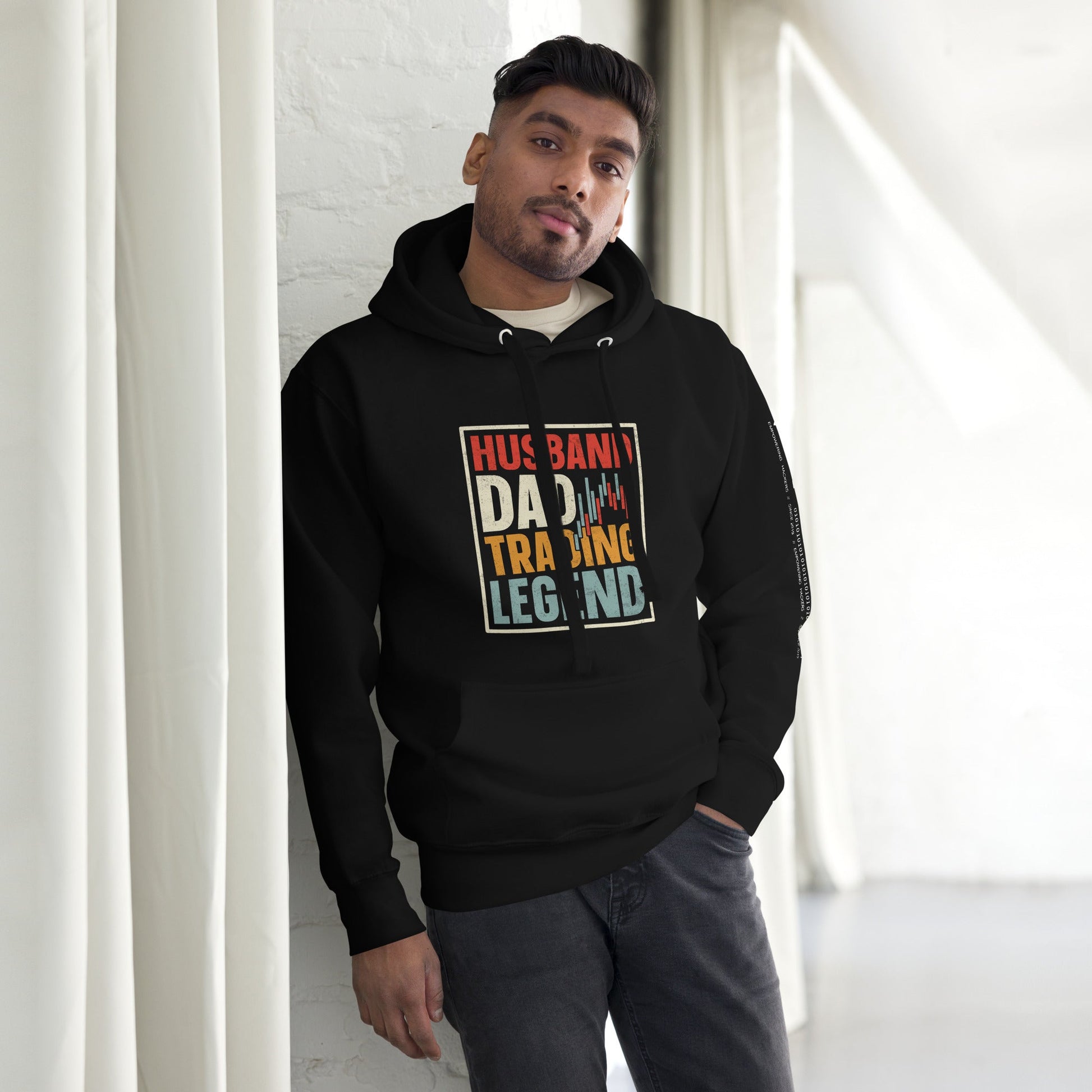 Husband, Dad, Trading Legend - Unisex Hoodie by DarkByteGear