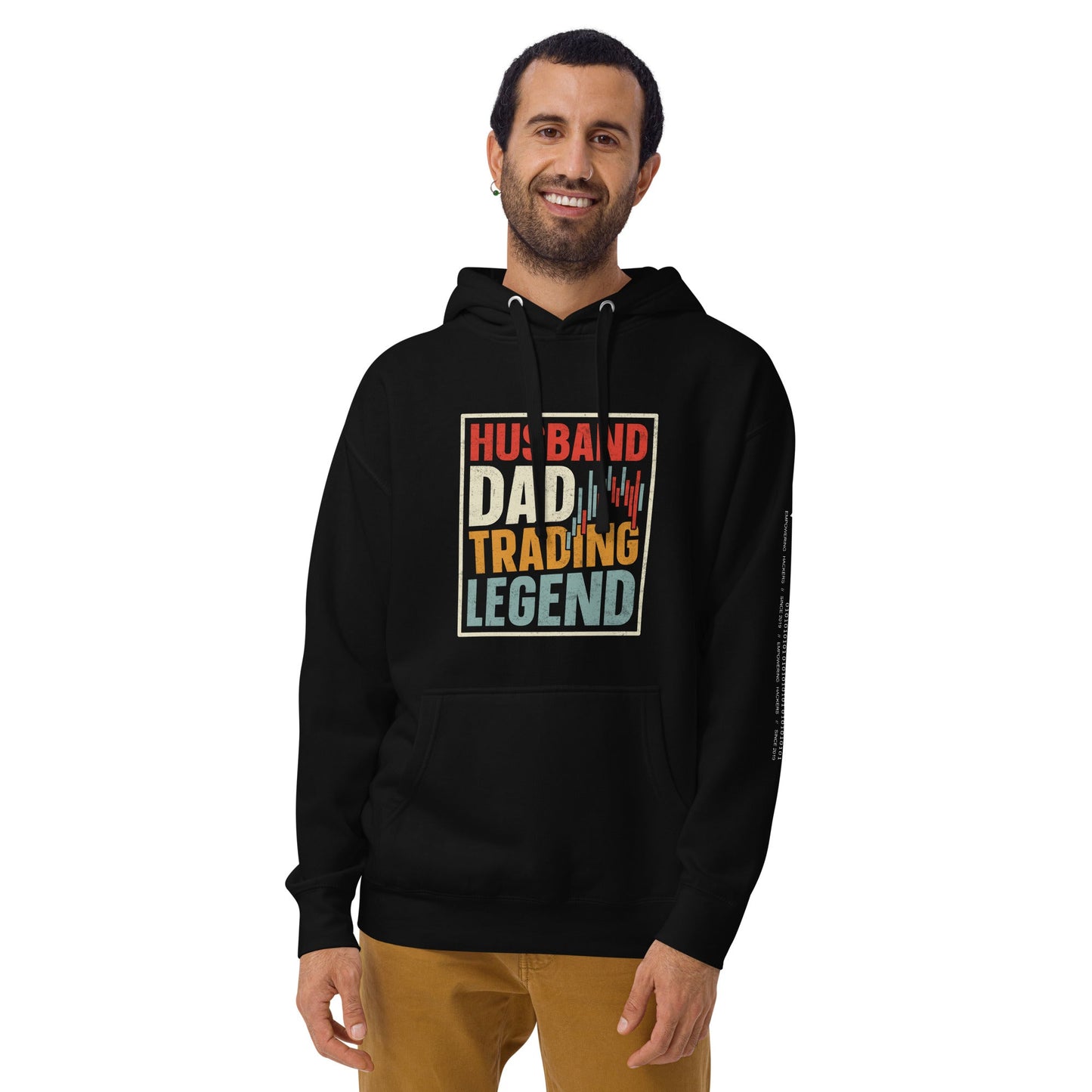 Husband, Dad, Trading Legend - Unisex Hoodie by DarkByteGear