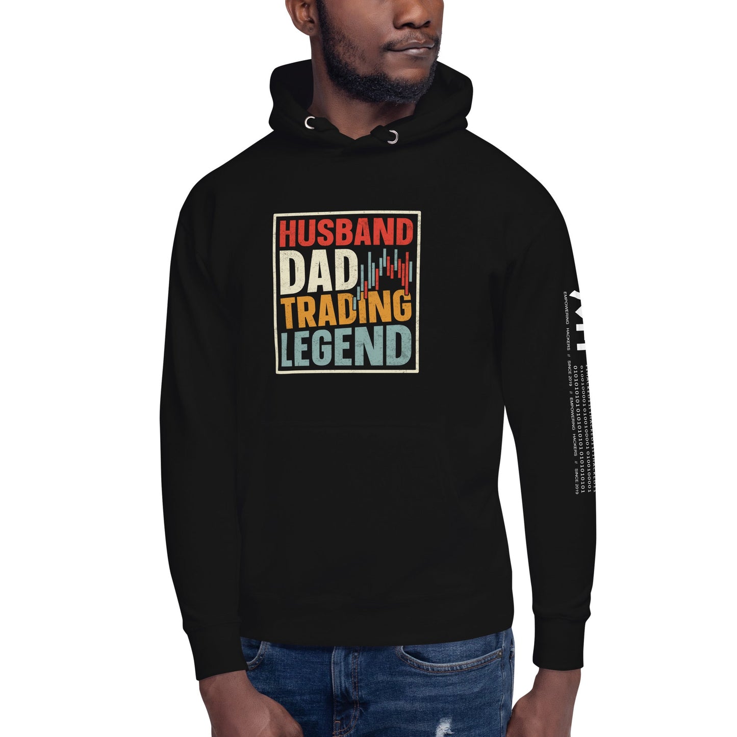 Husband, Dad, Trading Legend - Unisex Hoodie by DarkByteGear