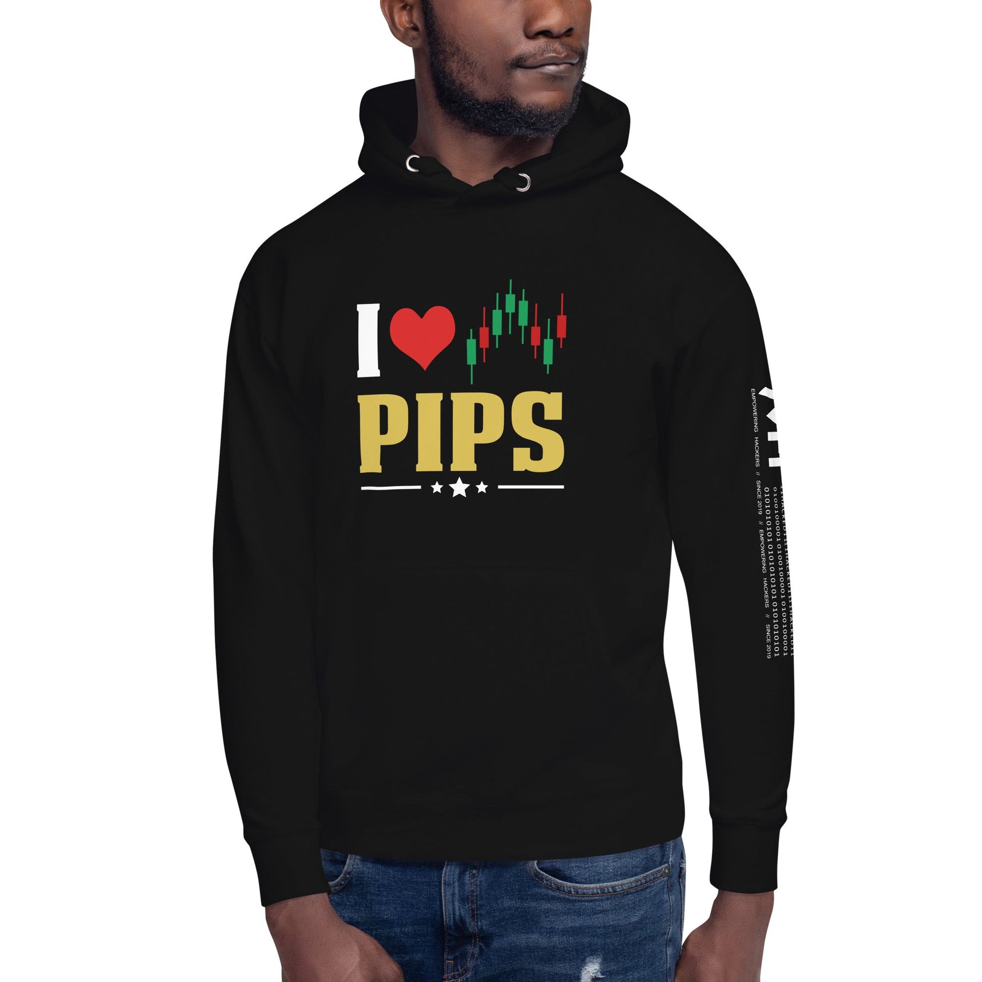 I Love Pips ( MAHFUZ ) - Unisex Hoodie by DarkByteGear