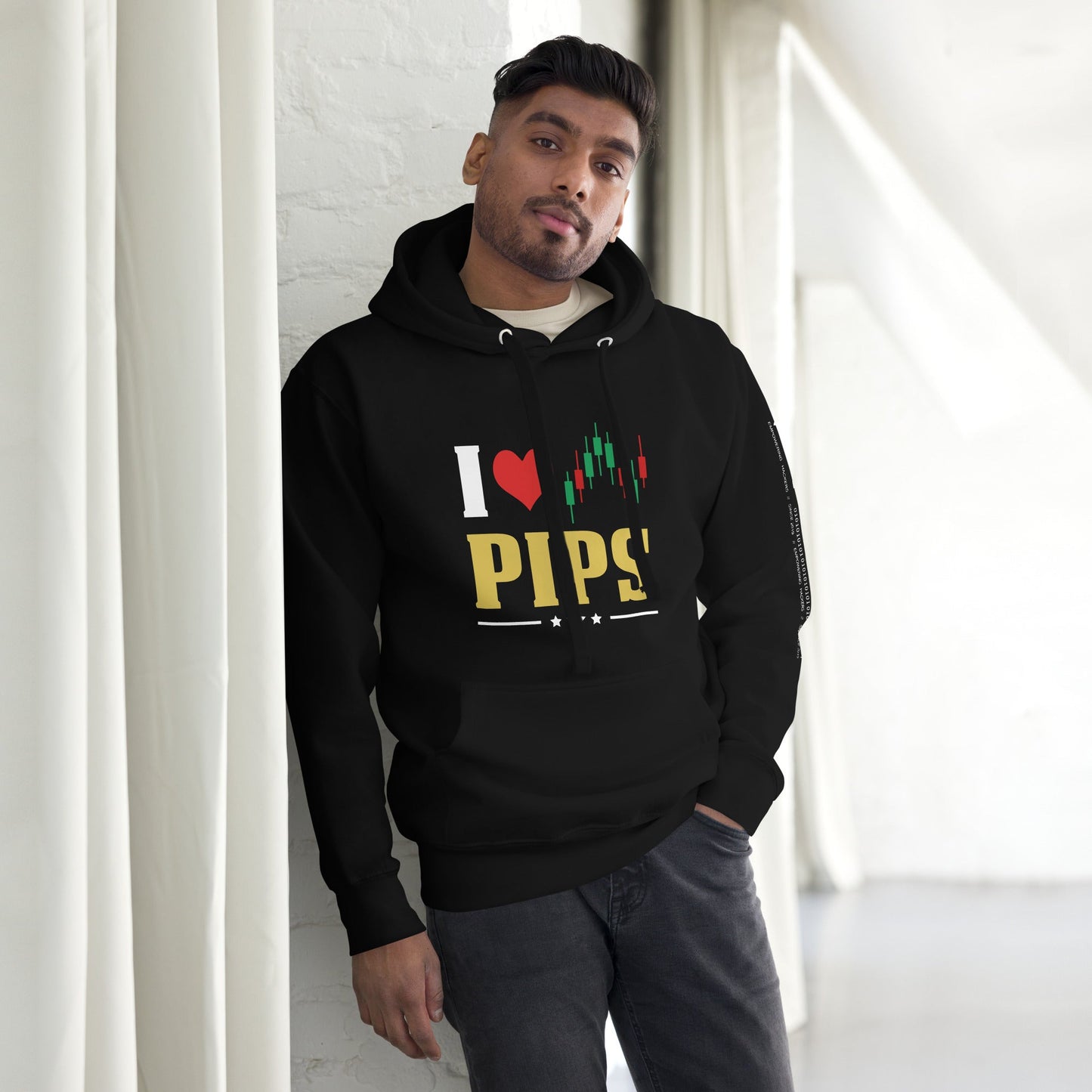 I Love Pips ( MAHFUZ ) - Unisex Hoodie by DarkByteGear