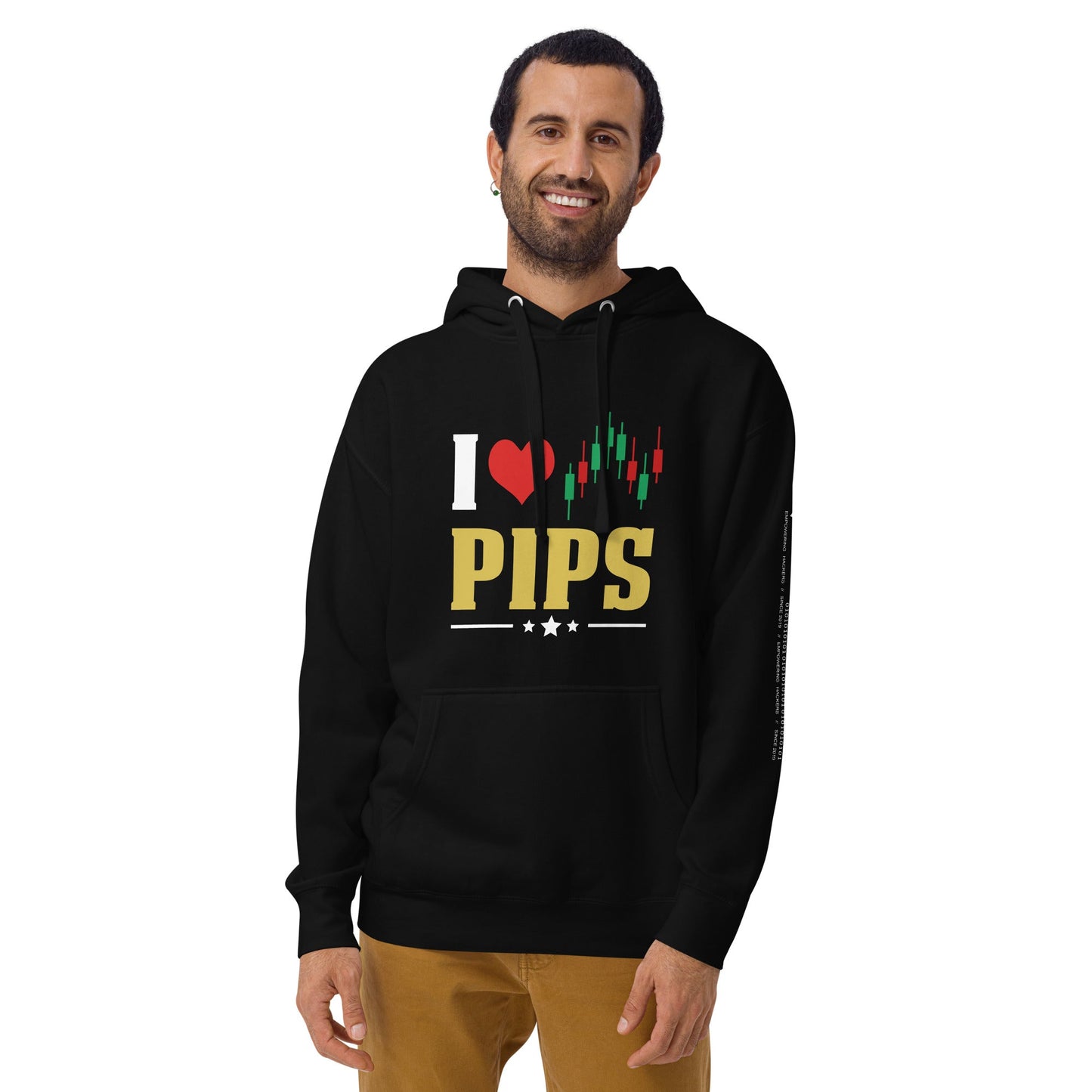 I Love Pips ( MAHFUZ ) - Unisex Hoodie by DarkByteGear