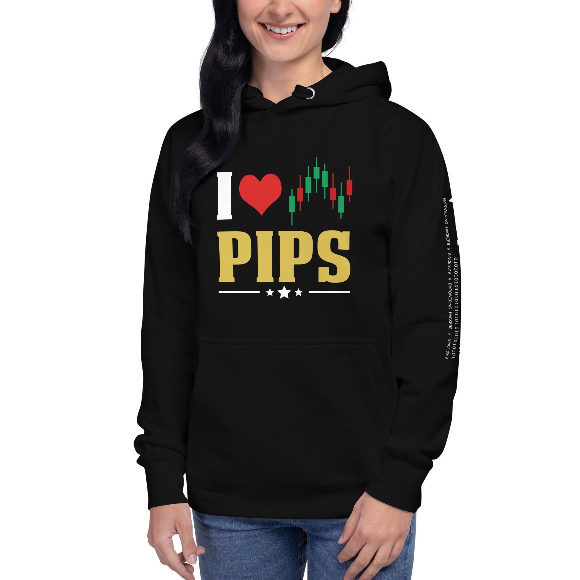I Love Pips ( MAHFUZ ) - Unisex Hoodie by DarkByteGear