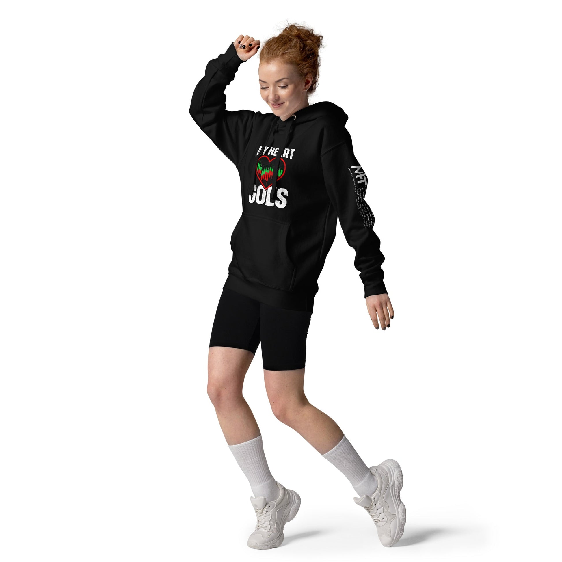 My Heart Goes - Unisex Hoodie by DarkByteGear