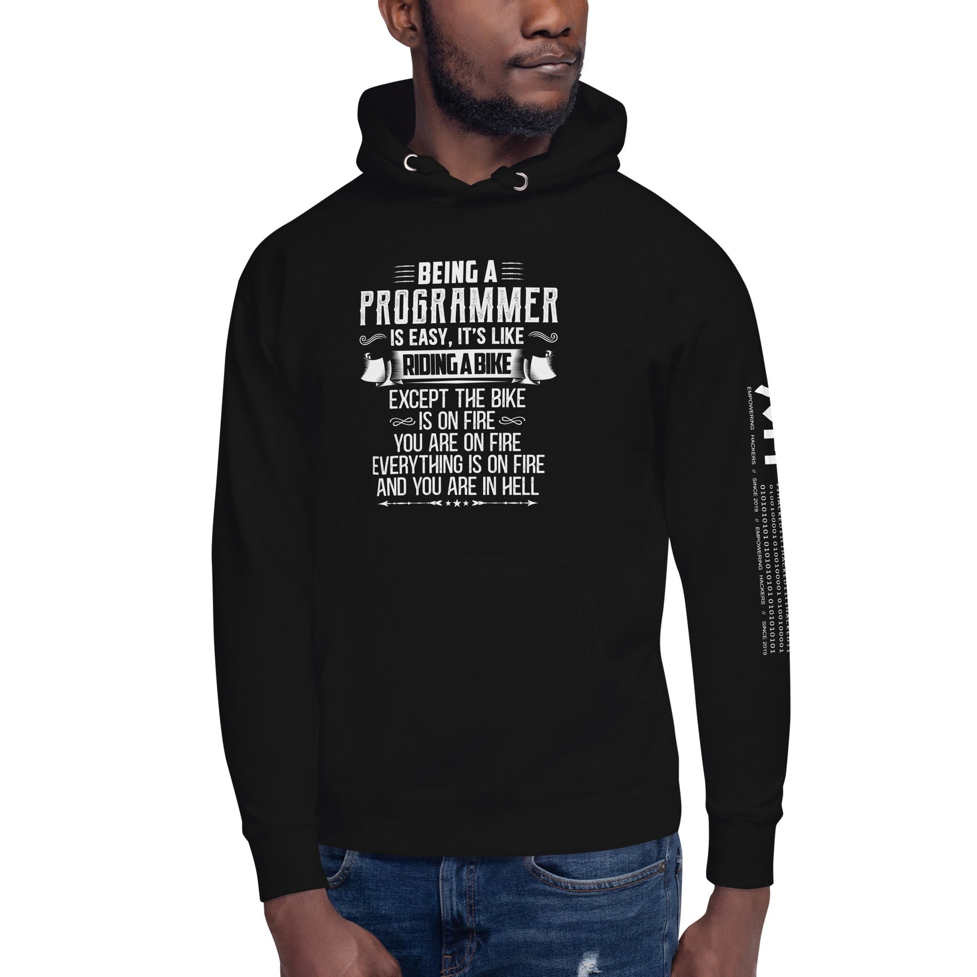Being a Programmer is easy - Unisex Hoodie by DarkByteGear