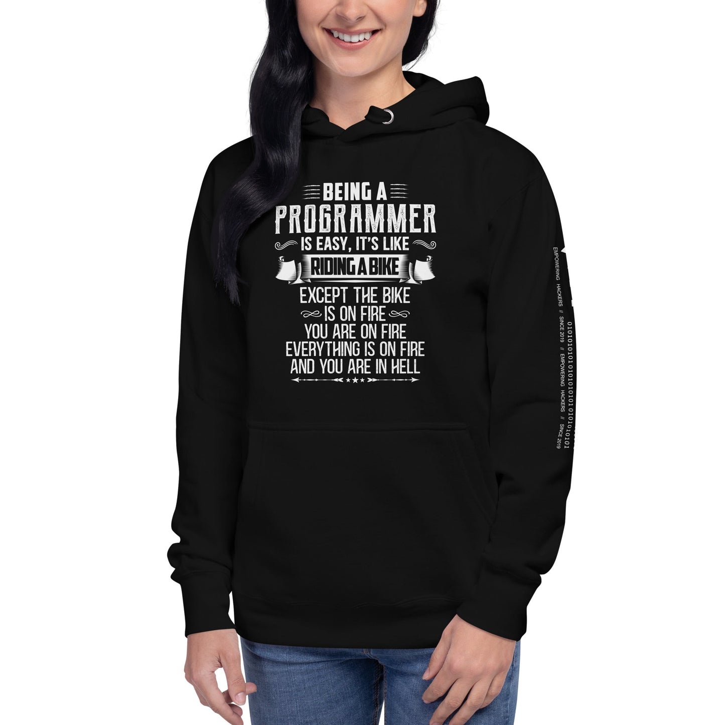 Being a Programmer is easy - Unisex Hoodie by DarkByteGear