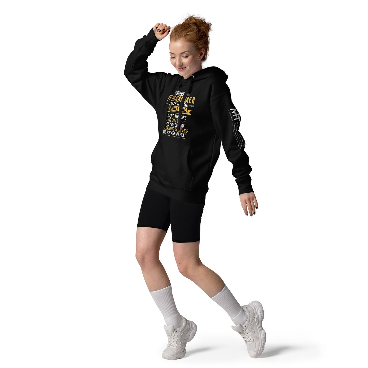 Being a Programmer is easy V2 - Unisex Hoodie by DarkByteGear