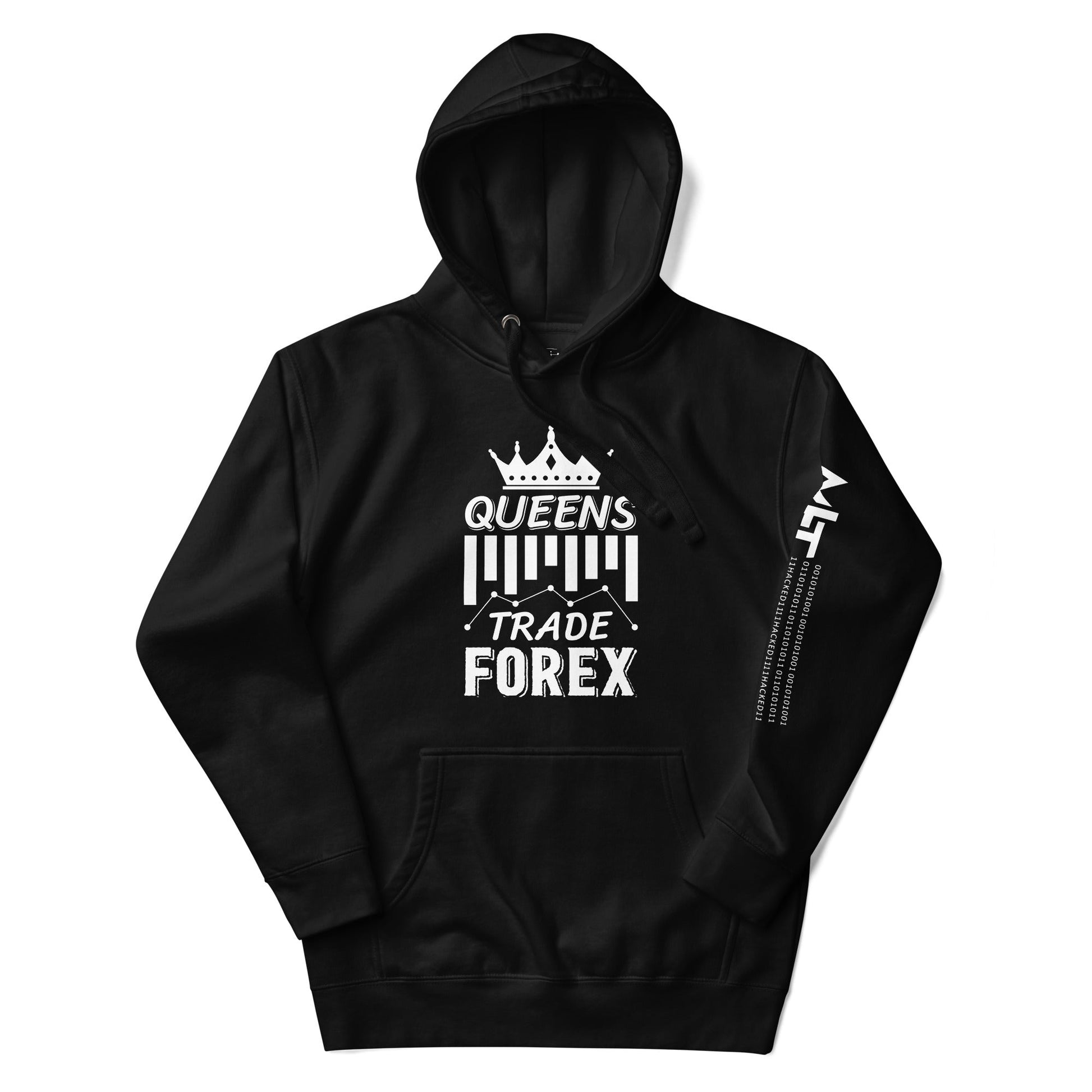 Queens Trade Forex - Unisex Hoodie by DarkByteGear
