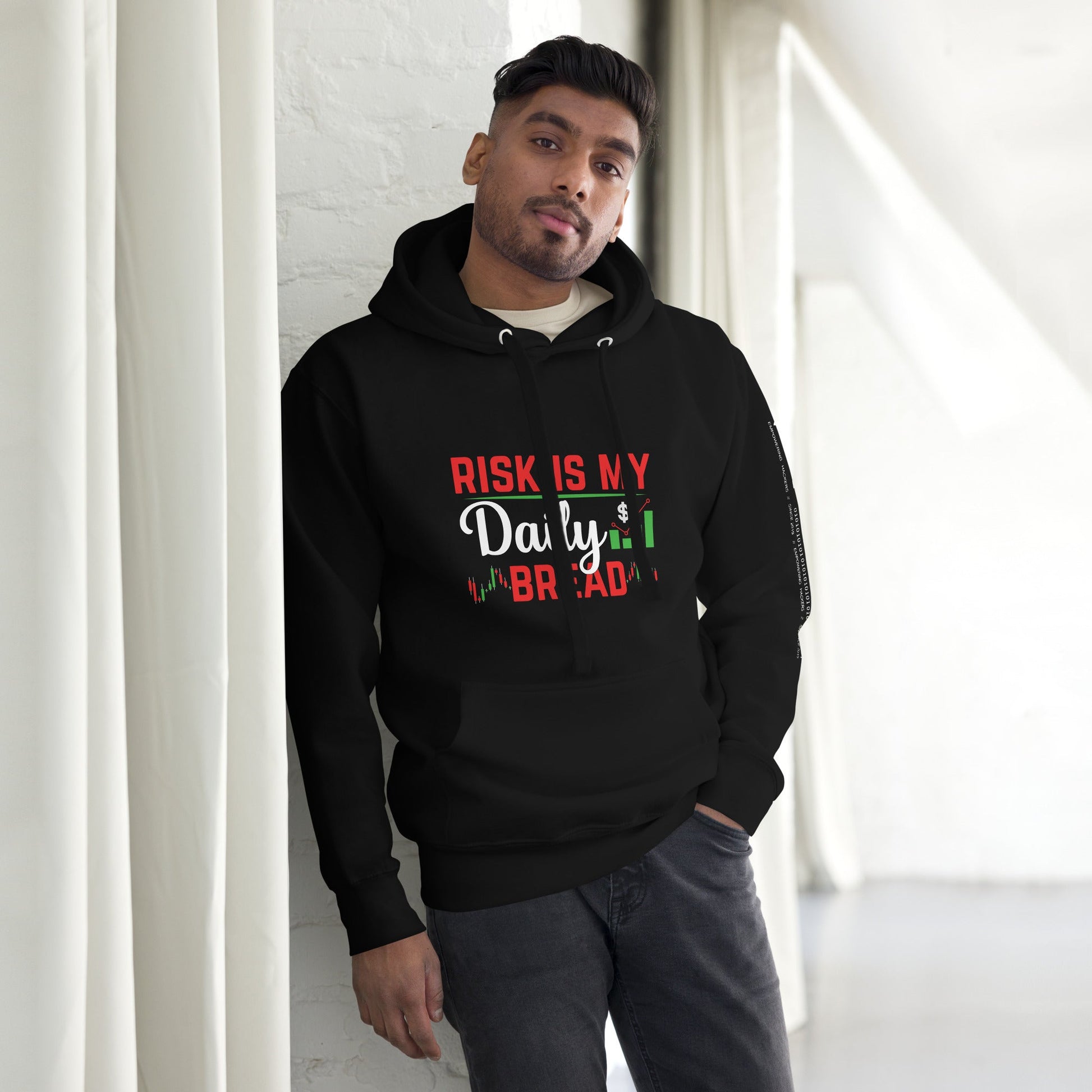 Risk is my Daily Bread - Unisex Hoodie by DarkByteGear