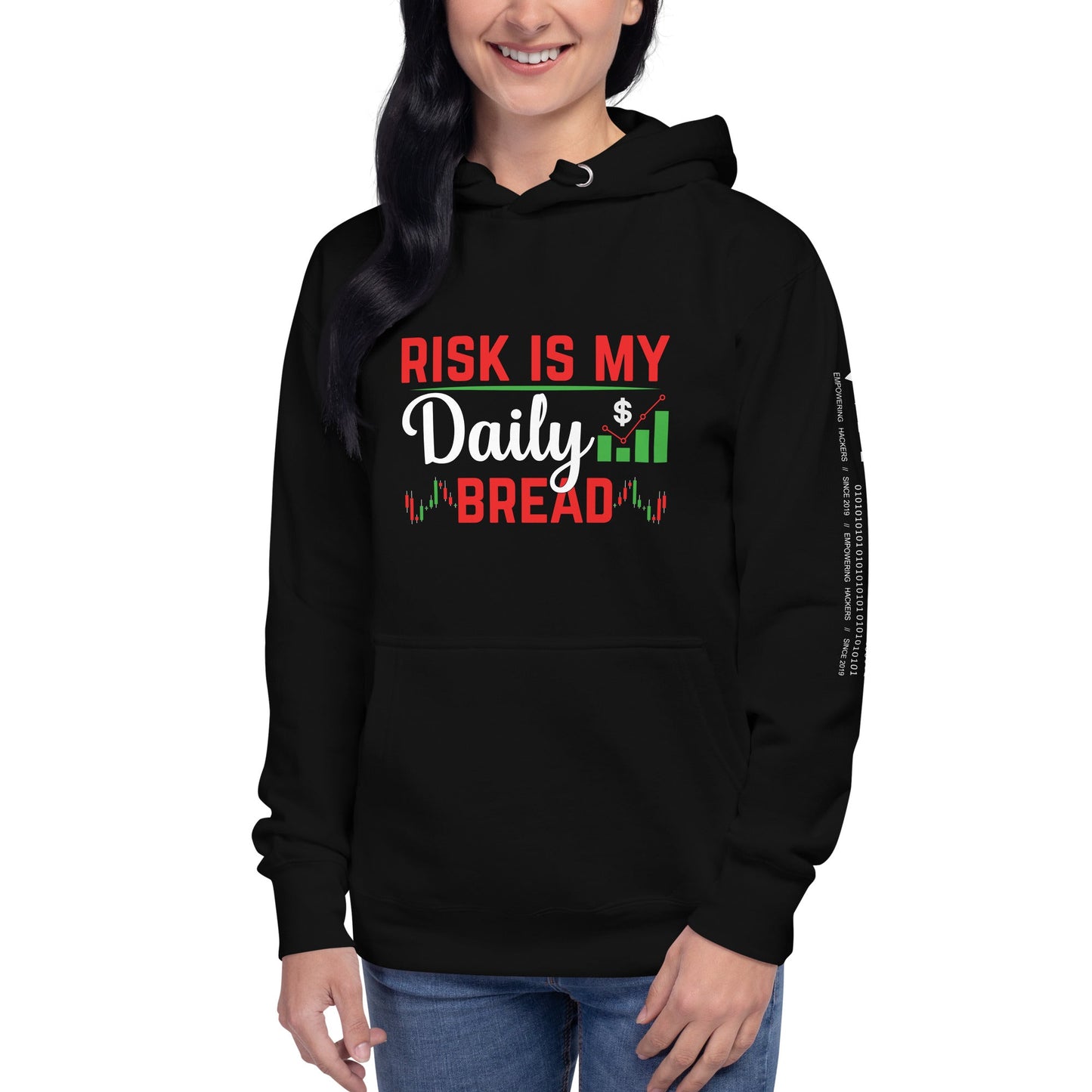 Risk is my Daily Bread - Unisex Hoodie by DarkByteGear