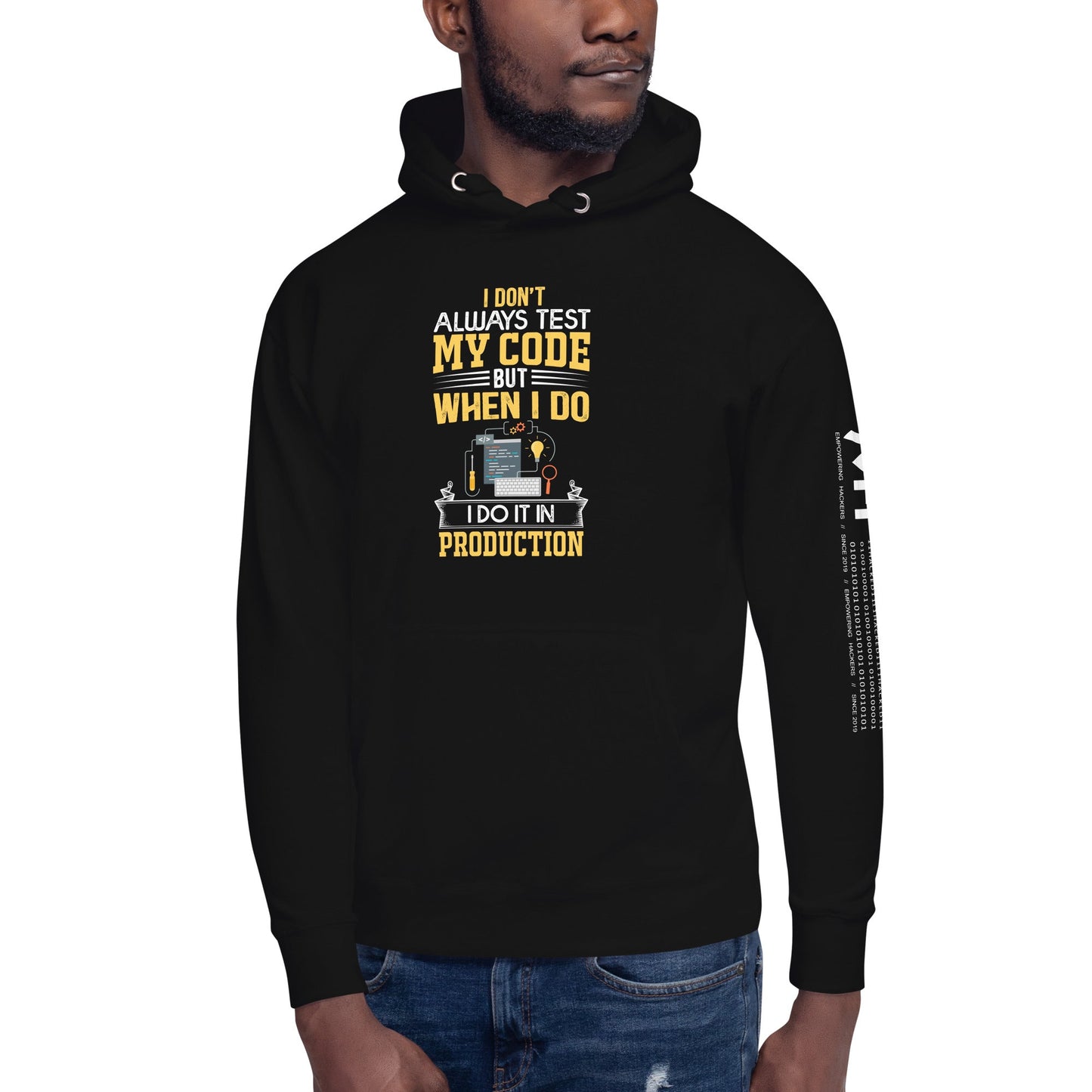 I don't always Test my code V1 - Unisex Hoodie by DarkByteGear