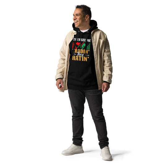 They See me Trading, they Hating - Unisex Hoodie by DarkByteGear