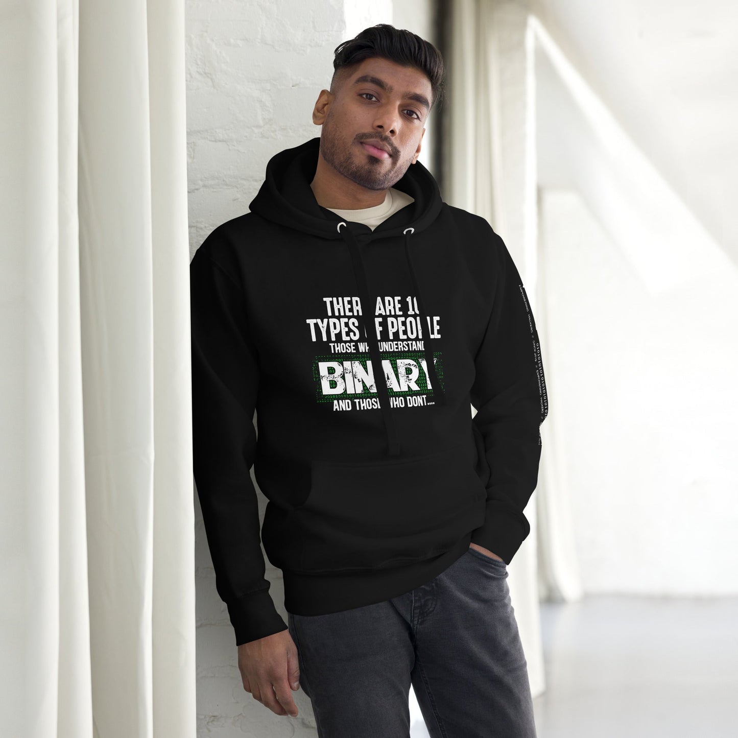 There are 10 types of people - Unisex Hoodie by DarkByteGear