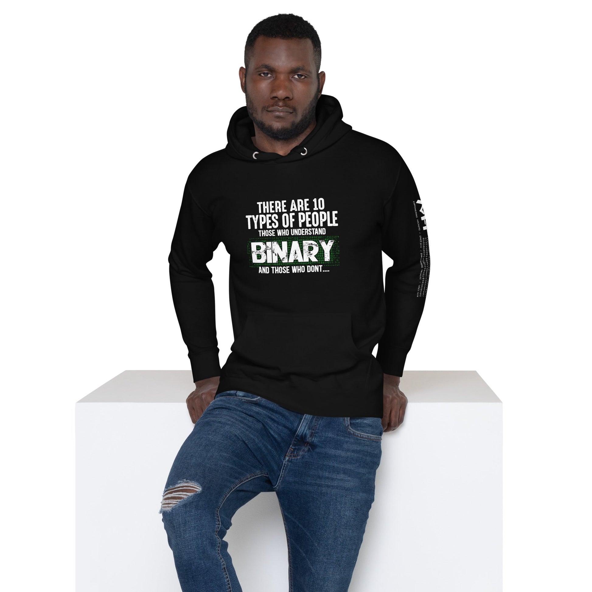 There are 10 types of people - Unisex Hoodie by DarkByteGear
