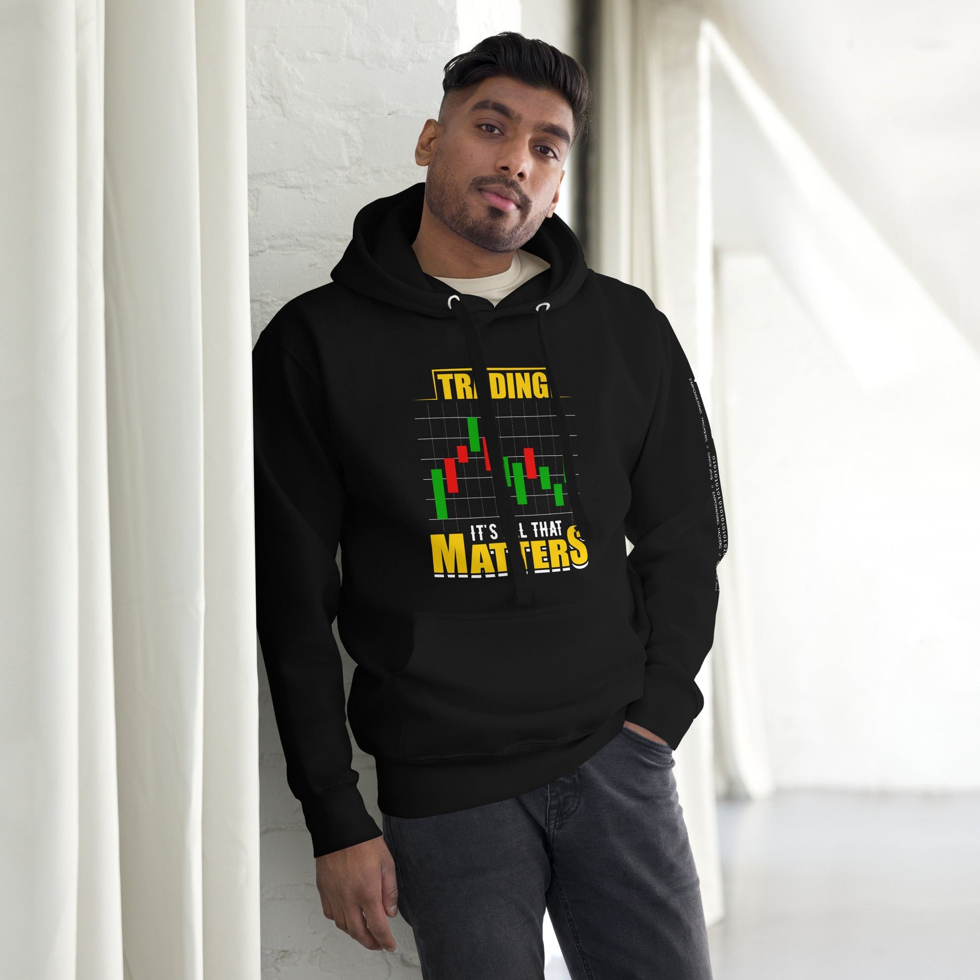 Trading; It's all that Matters V1 - Unisex Hoodie by DarkByteGear