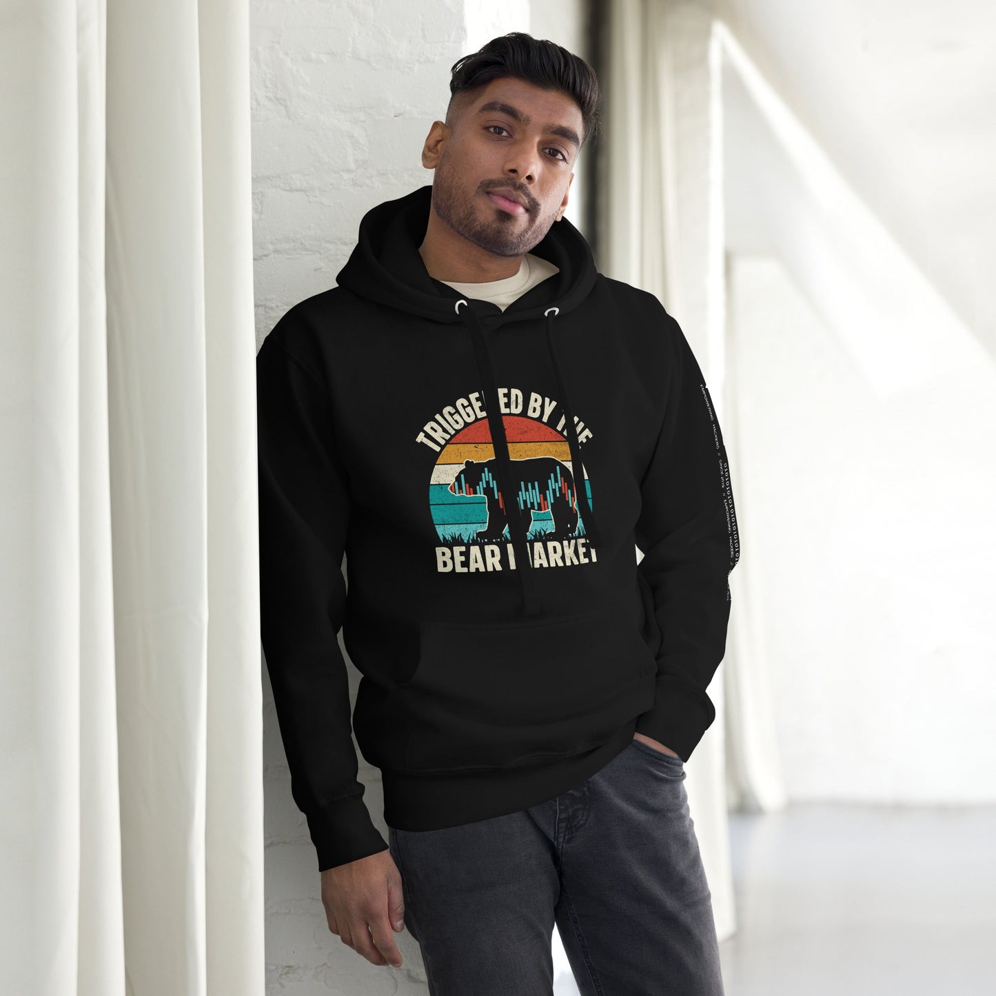 Triggered by the Bear Market - Unisex Hoodie by DarkByteGear