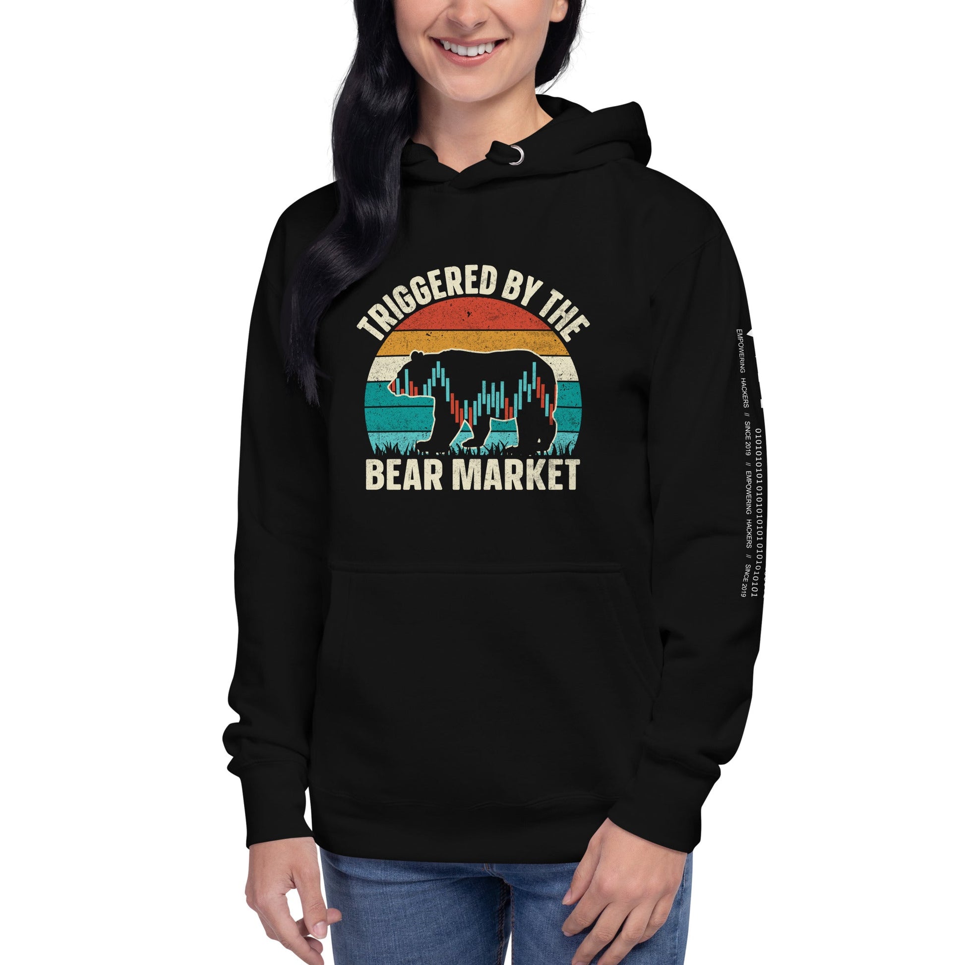 Triggered by the Bear Market - Unisex Hoodie by DarkByteGear