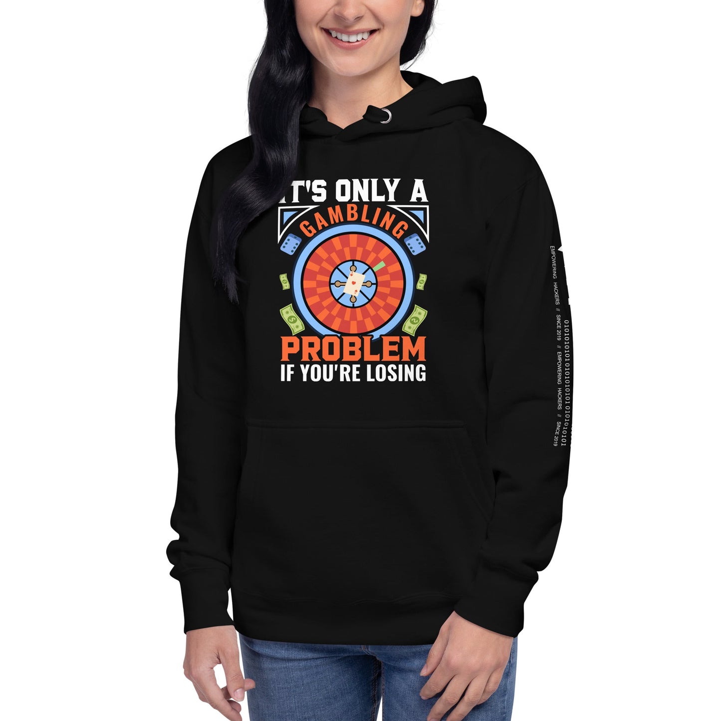 It's only a Gambling Problem, if I am losing V1 - Unisex Hoodie by DarkByteGear