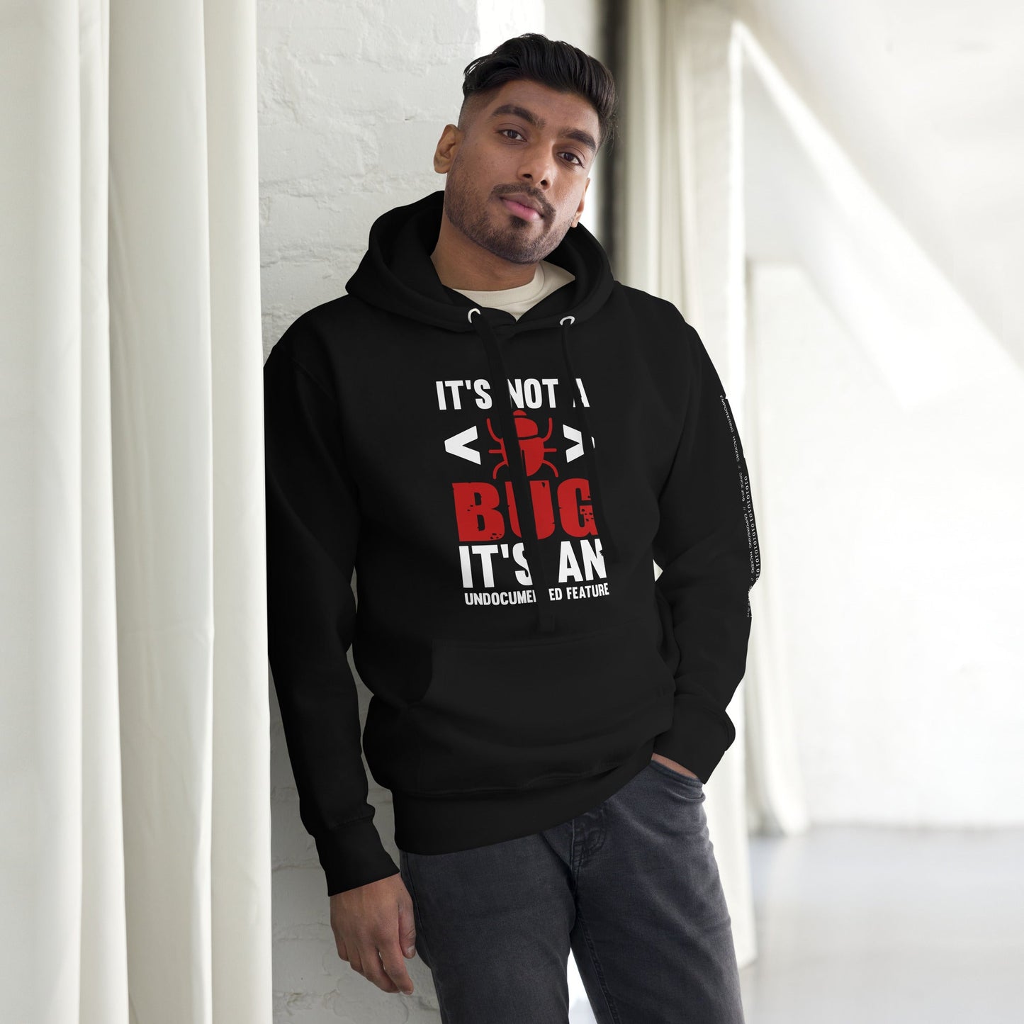 It's not a Bug; it's an Undocumented Feature - Unisex Hoodie by DarkByteGear
