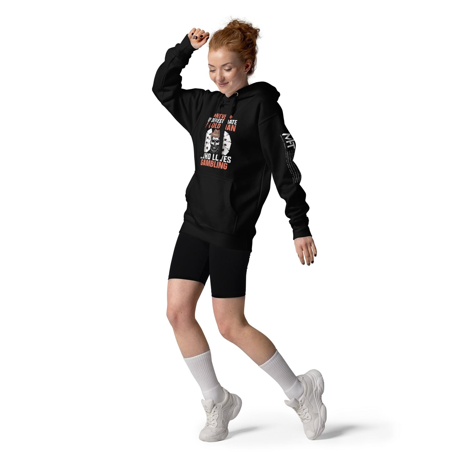 Never Underestimate an old man who Loves gambling - Unisex Hoodie by DarkByteGear