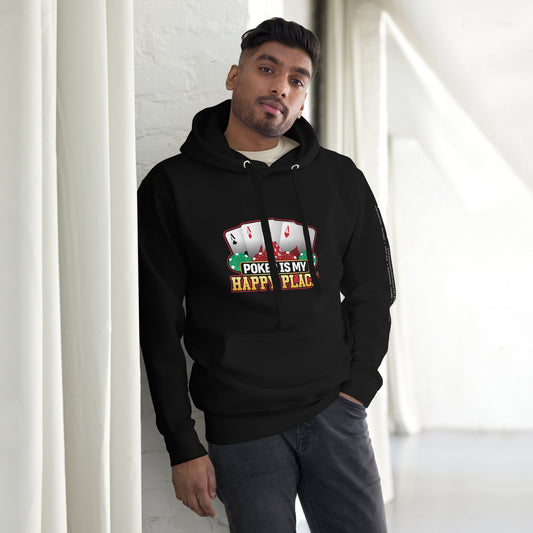Poker Dad is like a Normal Dad but much Cooler - Unisex Hoodie by DarkByteGear