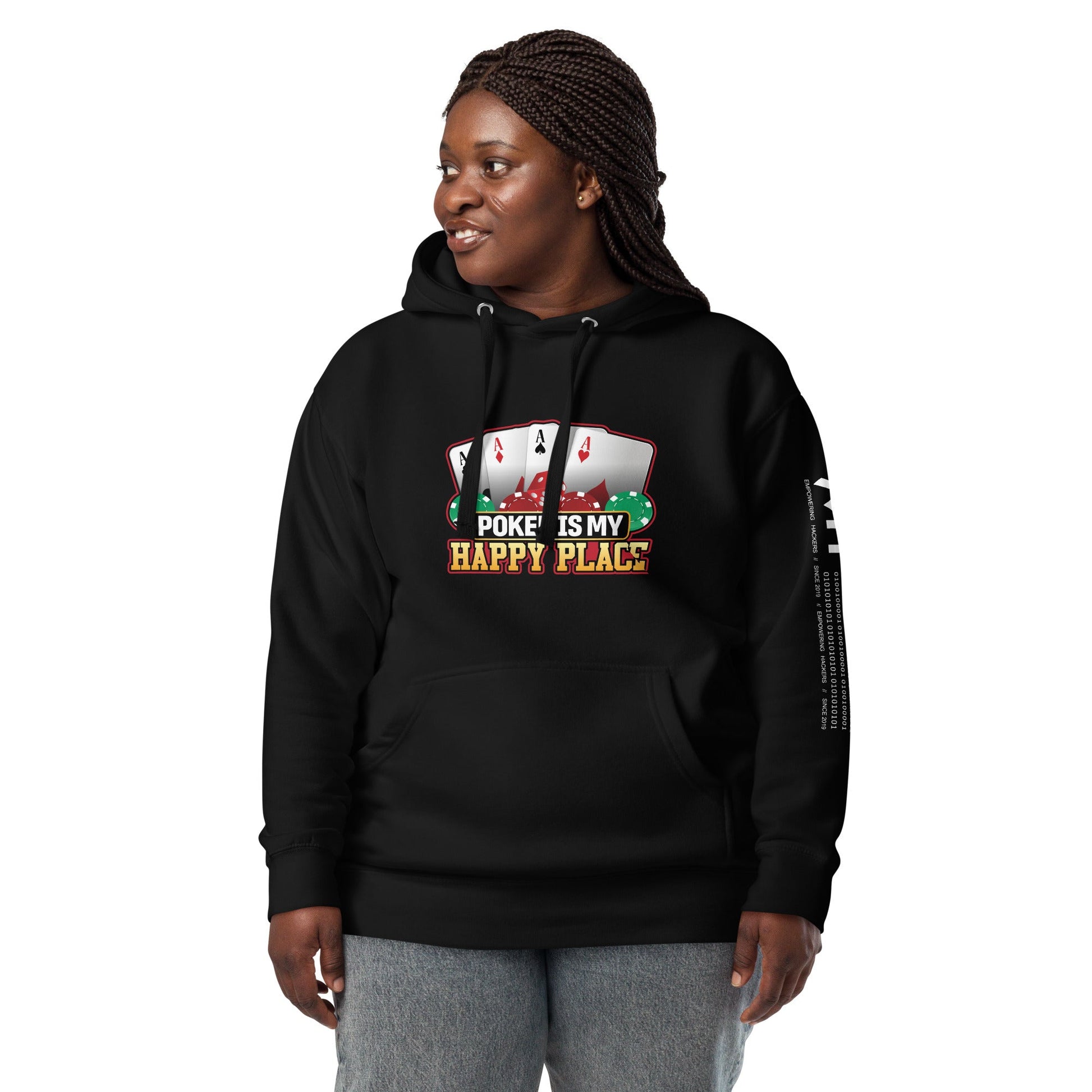 Poker Dad is like a Normal Dad but much Cooler - Unisex Hoodie by DarkByteGear