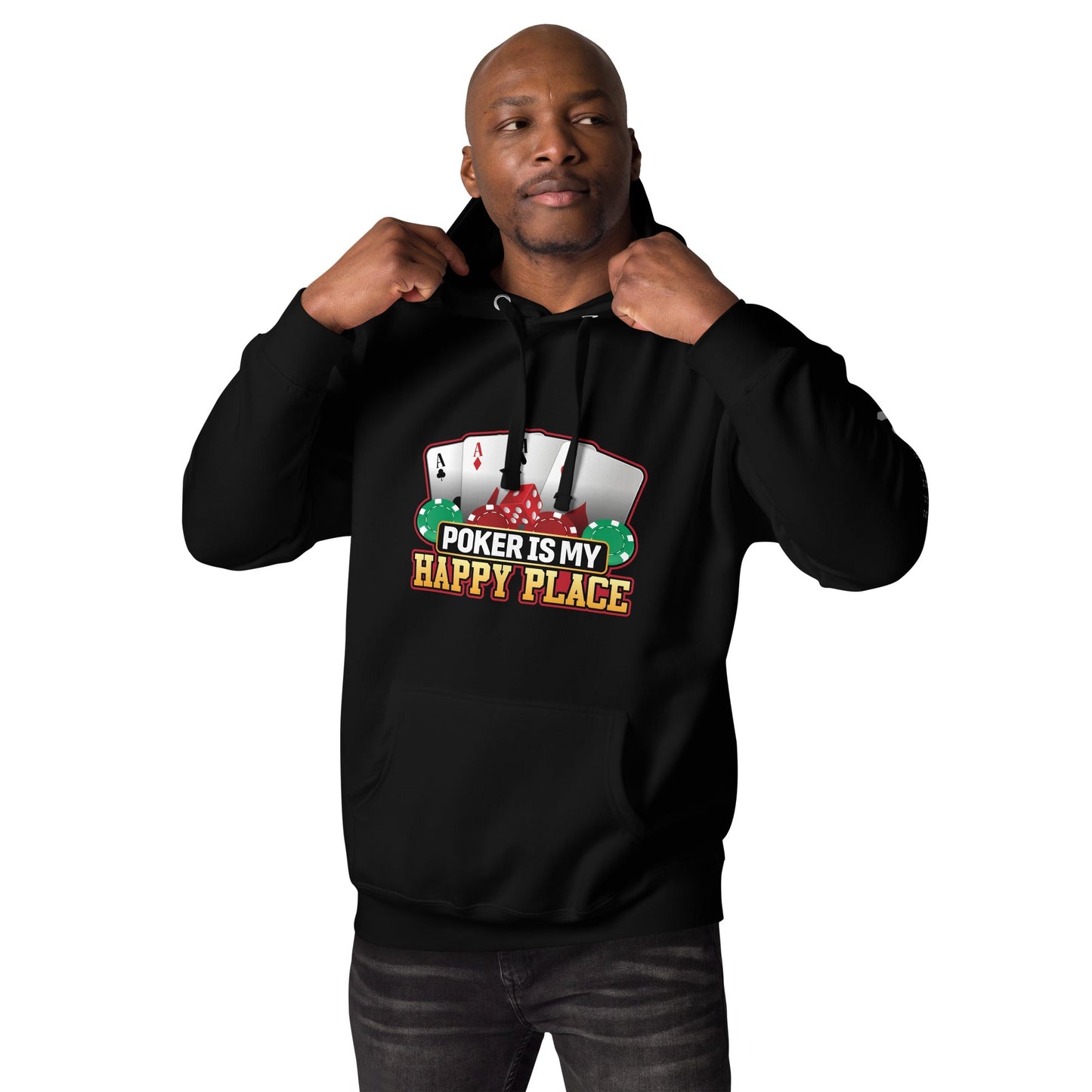 Poker Dad is like a Normal Dad but much Cooler - Unisex Hoodie by DarkByteGear
