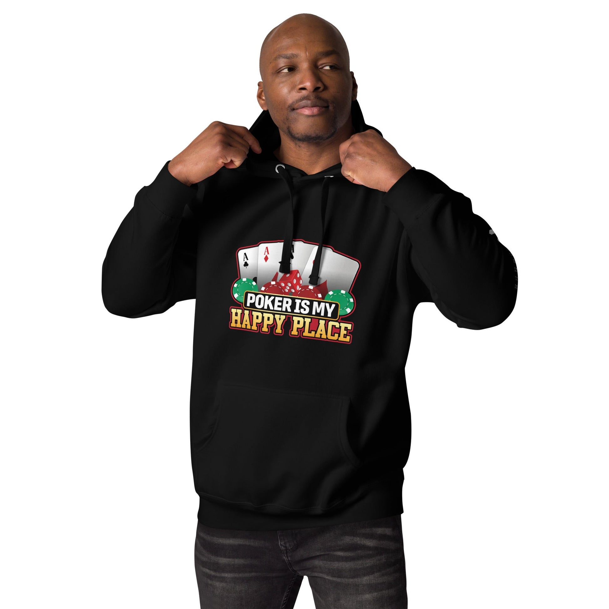 Poker Dad is like a Normal Dad but much Cooler - Unisex Hoodie by DarkByteGear