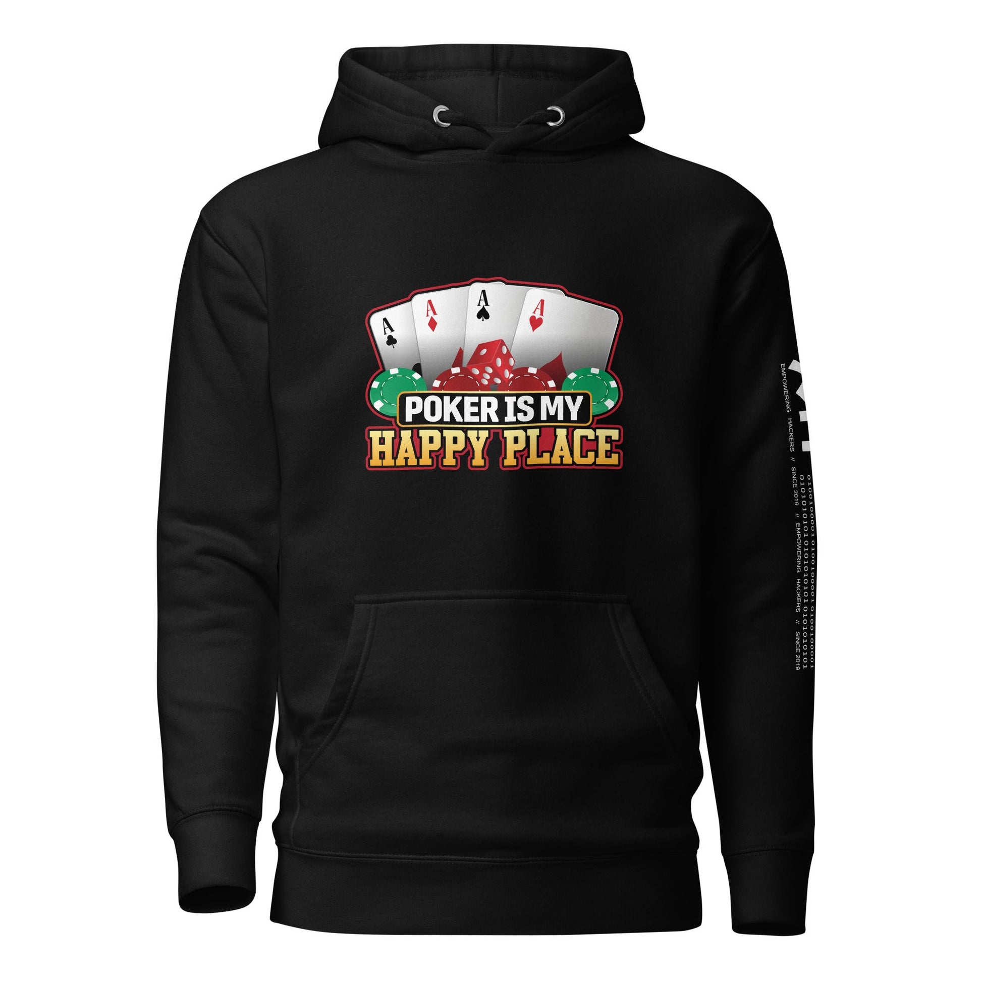 Poker Dad is like a Normal Dad but much Cooler - Unisex Hoodie by DarkByteGear