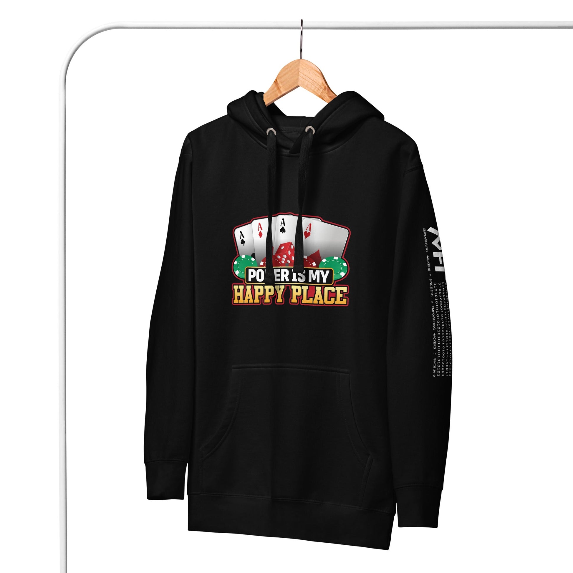 Poker Dad is like a Normal Dad but much Cooler - Unisex Hoodie by DarkByteGear