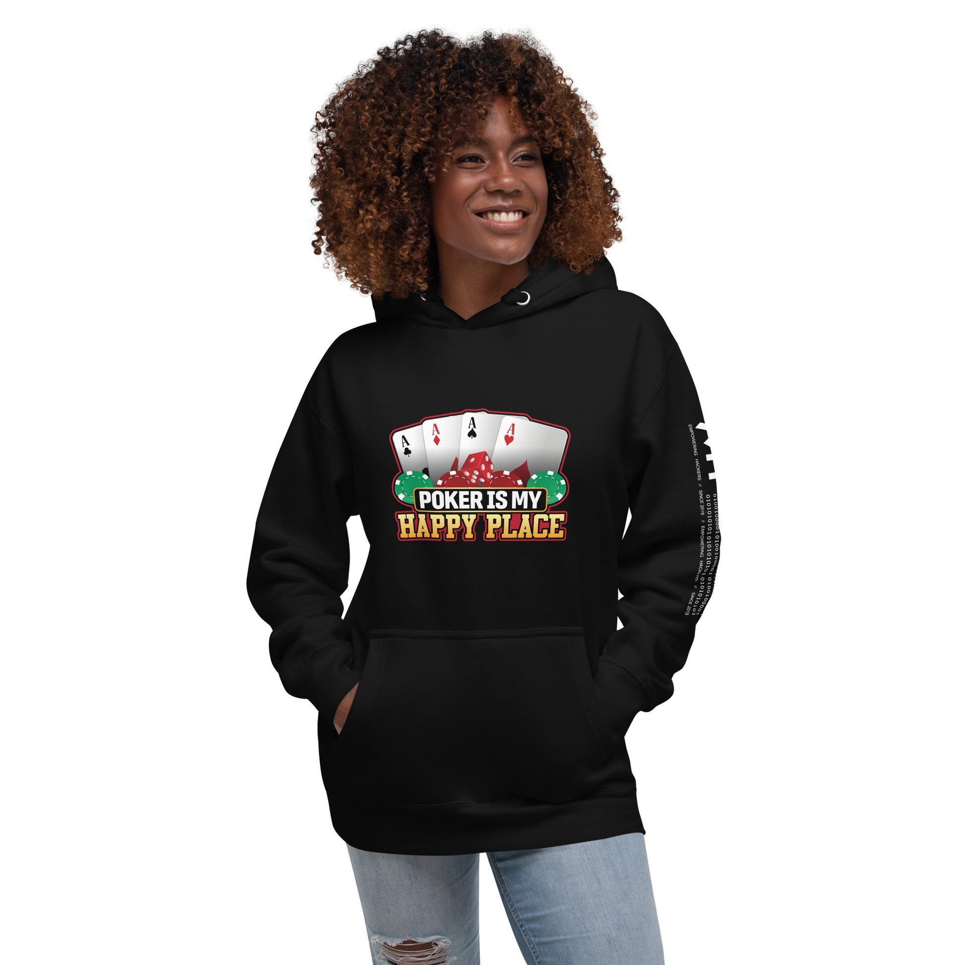 Poker Dad is like a Normal Dad but much Cooler - Unisex Hoodie by DarkByteGear