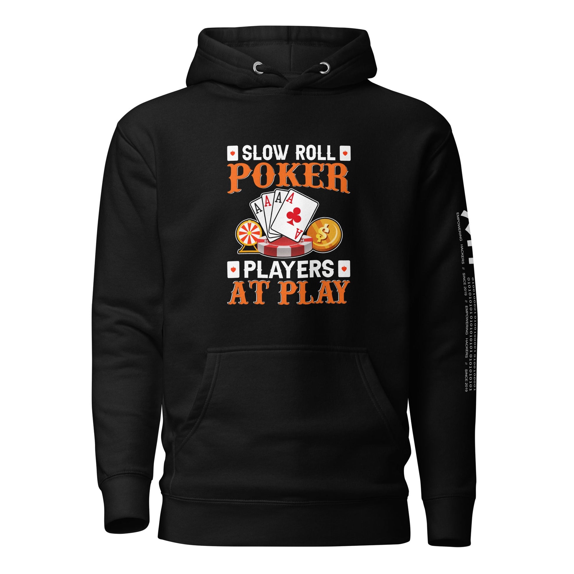 Slow Roll Poker; Players at Play - Unisex Hoodie by DarkByteGear