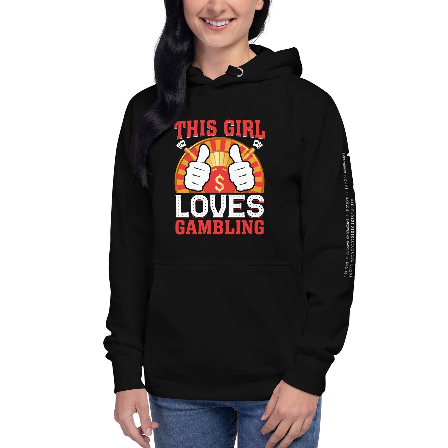 This Girl Loves Gambling - Unisex Hoodie by DarkByteGear