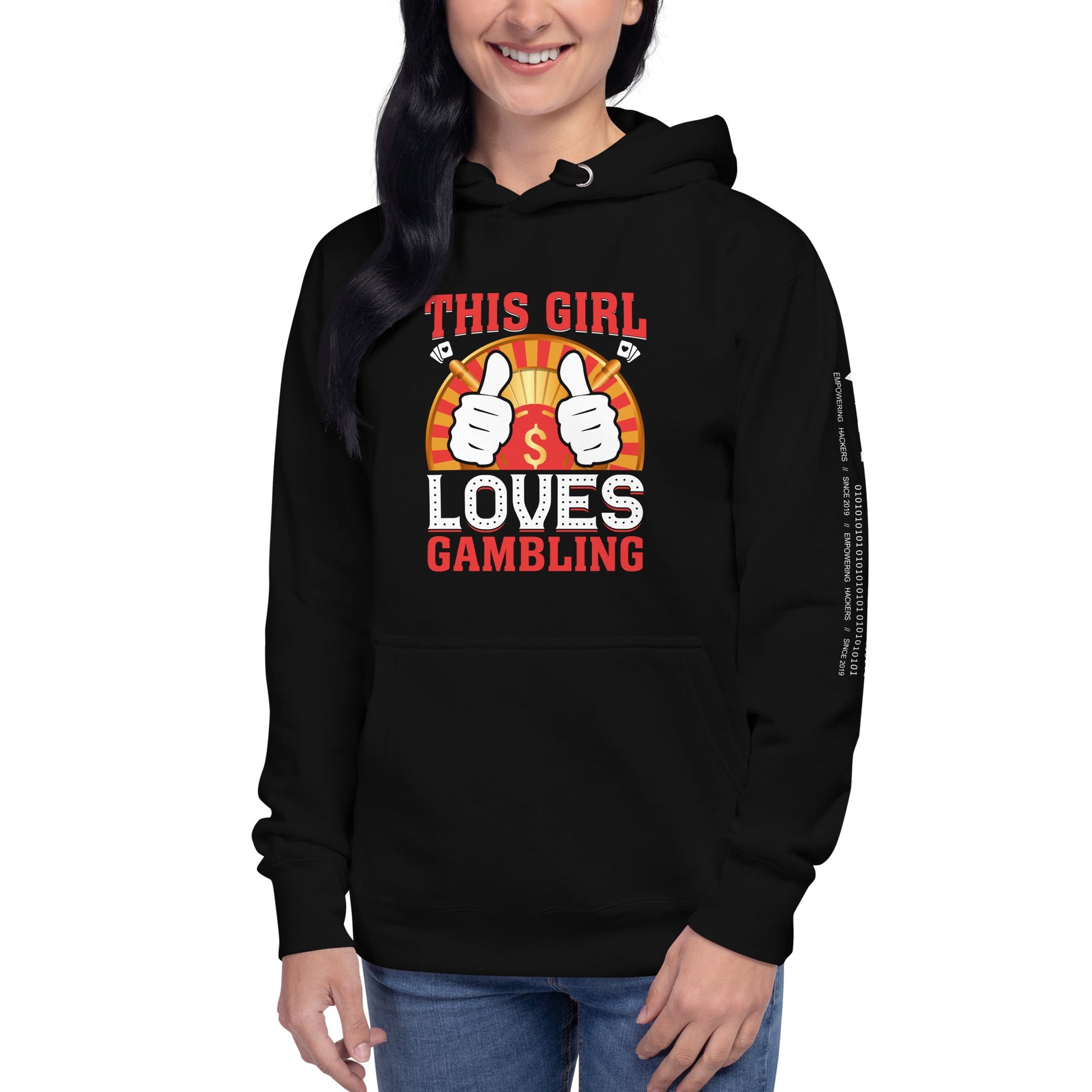This Girl Loves Gambling - Unisex Hoodie by DarkByteGear