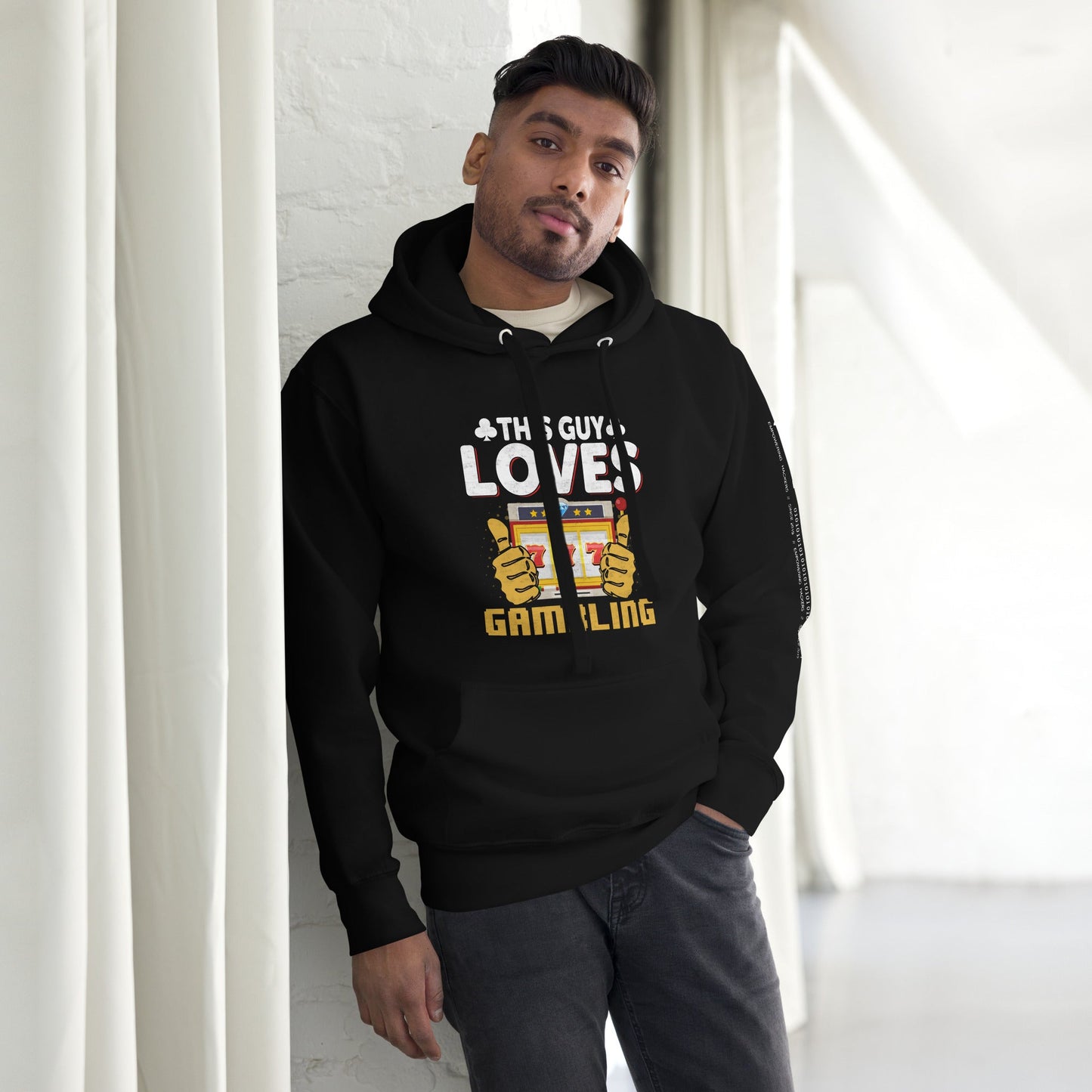 This Guy Loves Gambling - Unisex Hoodie by DarkByteGear