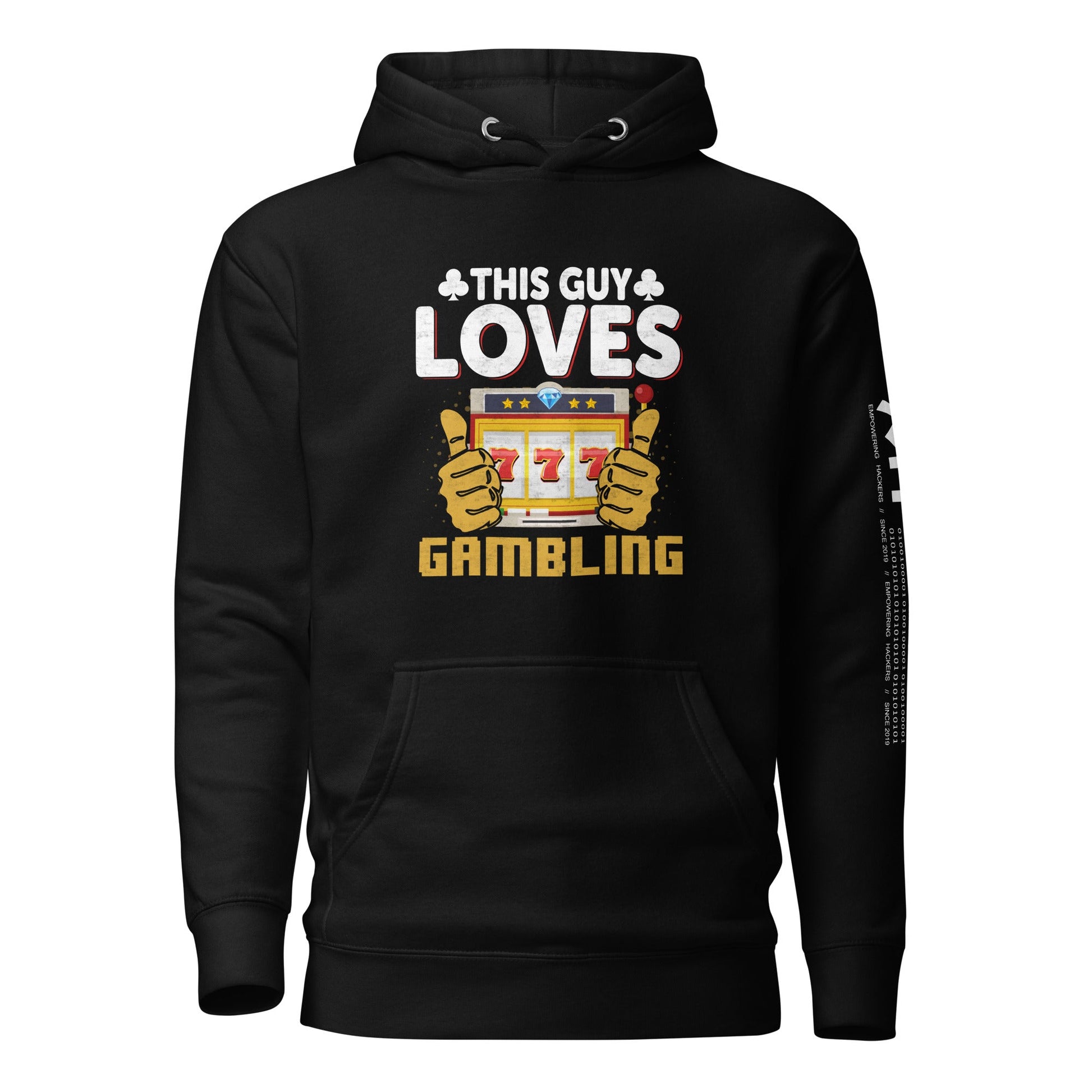 This Guy Loves Gambling - Unisex Hoodie by DarkByteGear