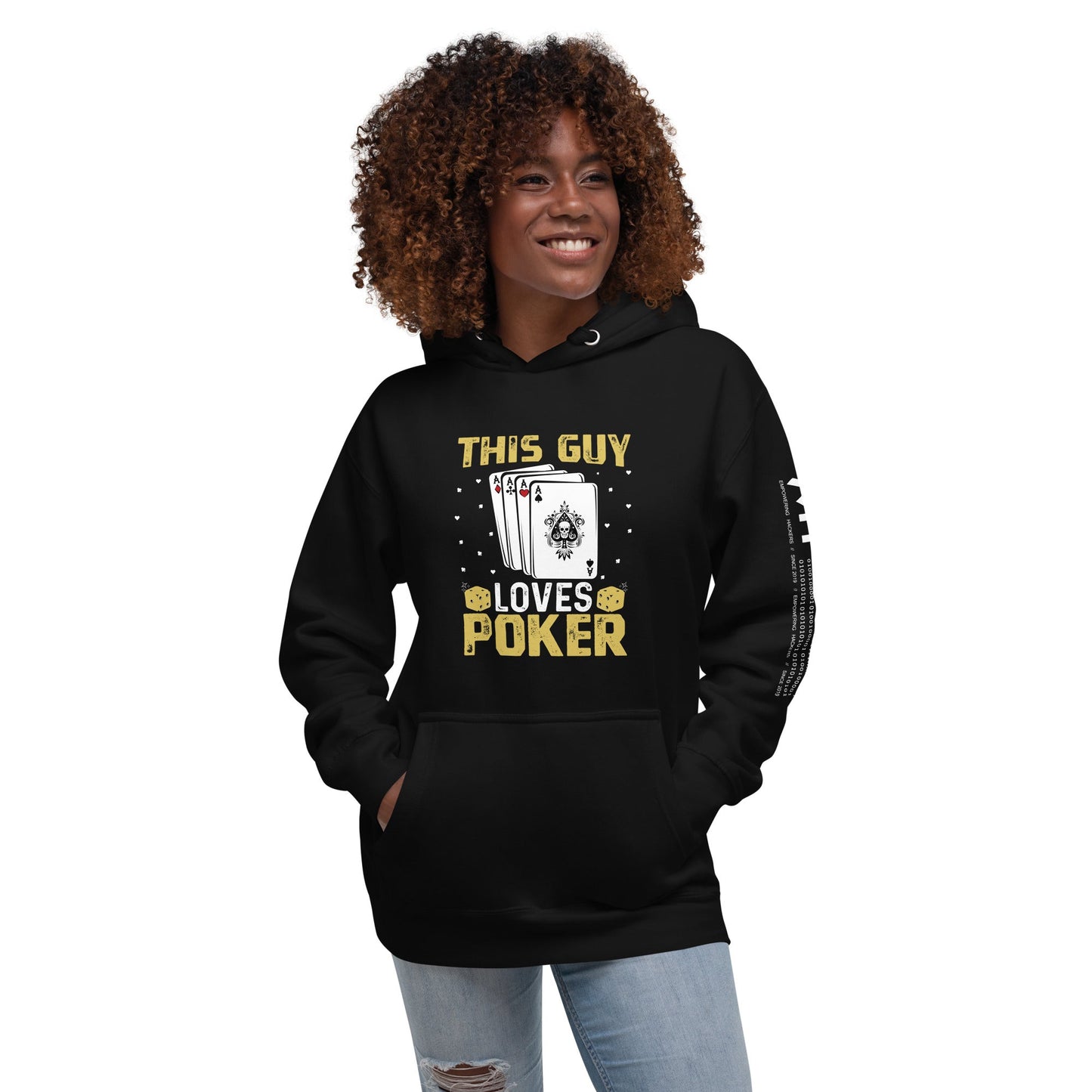 This Guy Loves Poker - Unisex Hoodie by DarkByteGear