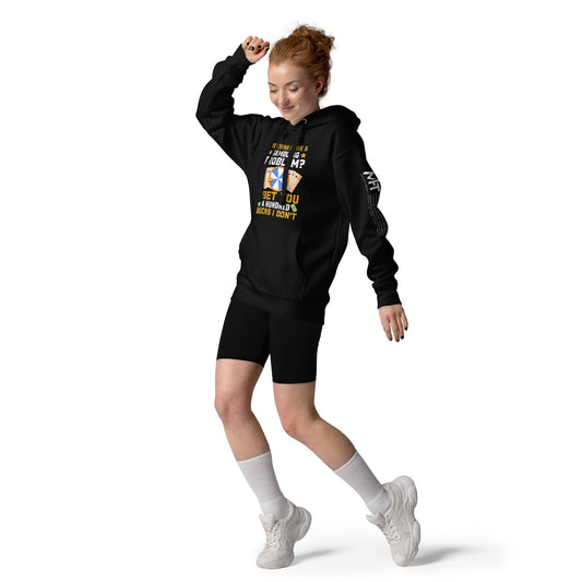 You Think I Have a Gambling Problem? I Bet you a Hundred Bucks I Don't - Unisex Hoodie by DarkByteGear