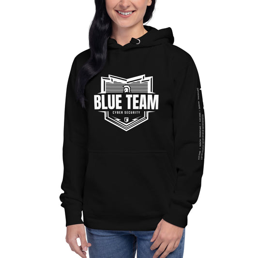 Cyber Security Blue Team V1 - Unisex Hoodie by DarkByteGear