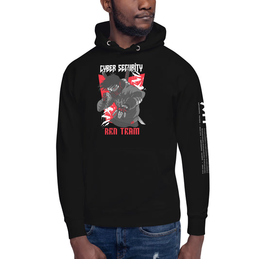 Cyber Security Red Team V3 - Unisex Hoodie by DarkByteGear